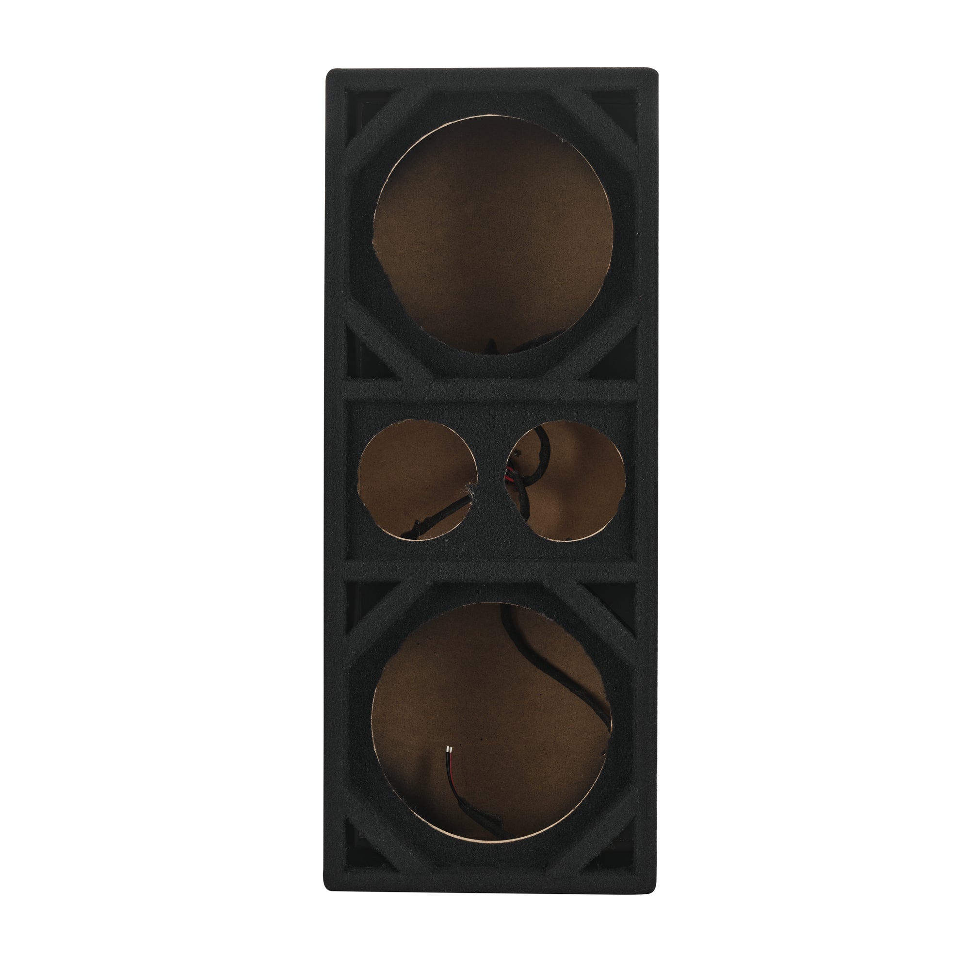 Dual 8” + Dual 4” Tweeter Ported Voceteo Empty Enclosure | Speakon-Ready
