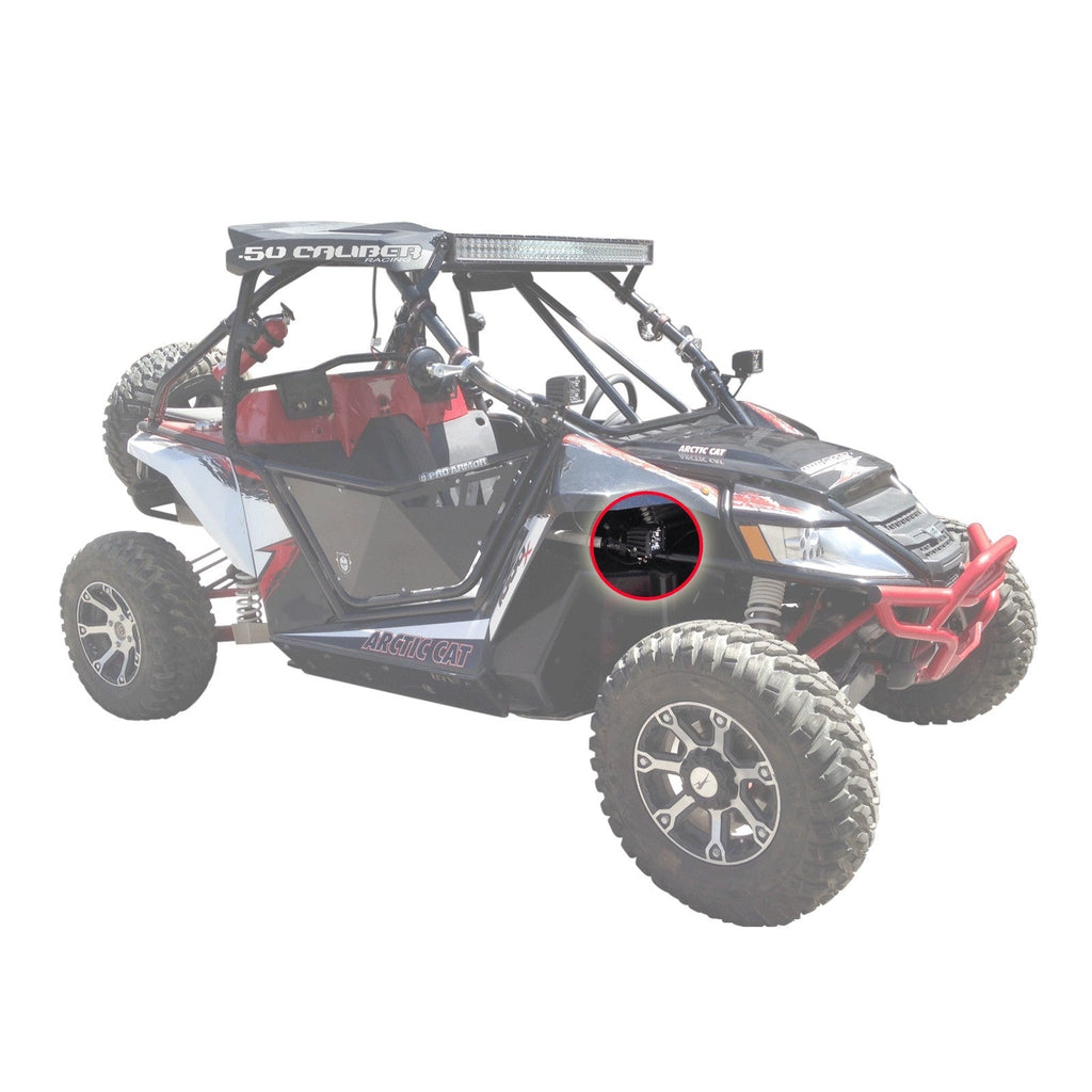 Fender well LED Pod Mount Brackets for Arctic Cat Wildcat