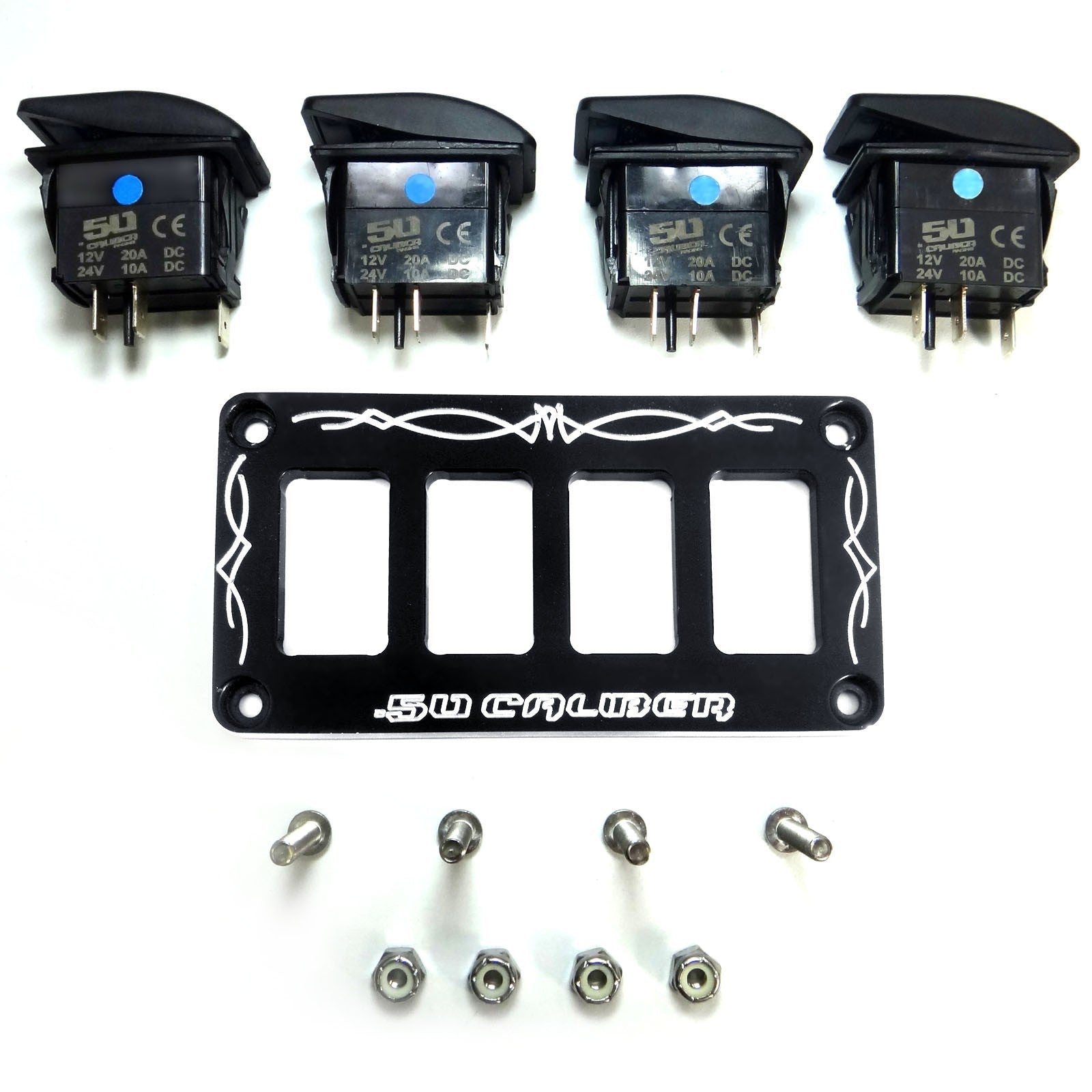 Universal Dash Panel With Switches