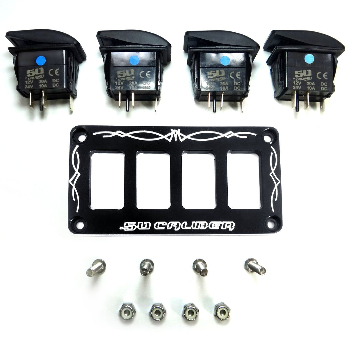 Universal Dash Panel With Switches
