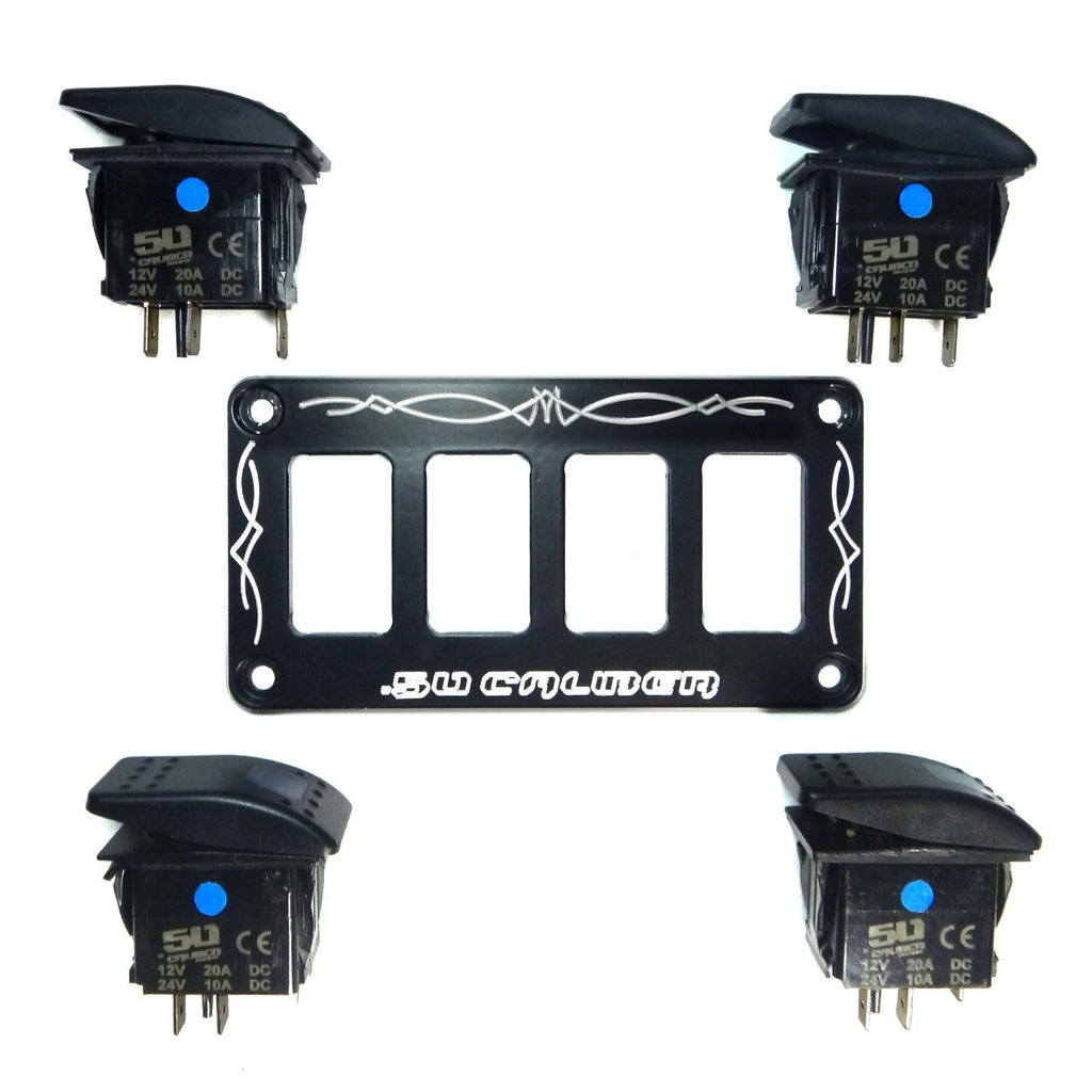 Universal Dash Panel With Switches