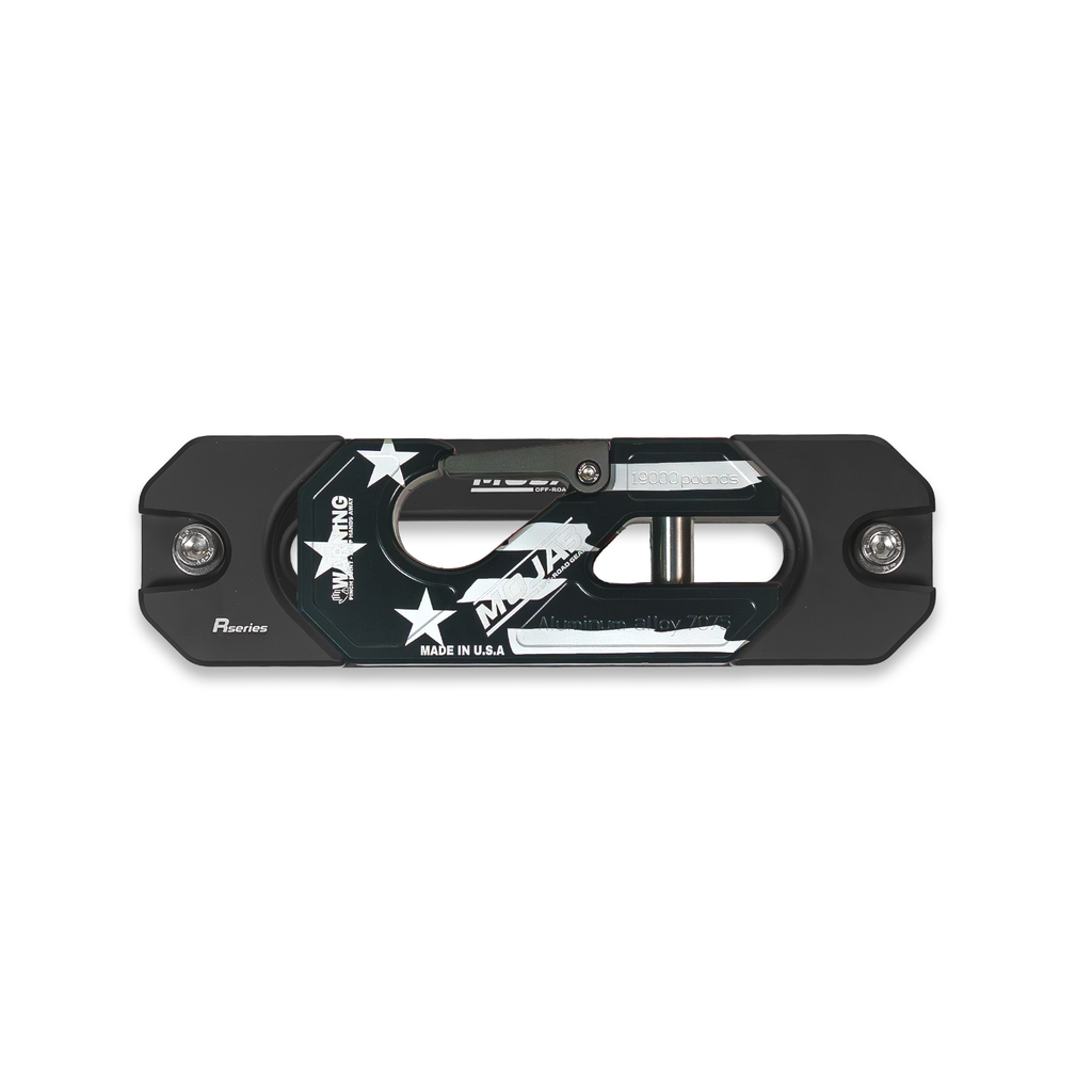 MOJAB Aluminum Recessed Winch Shackle with Fairlead Kit