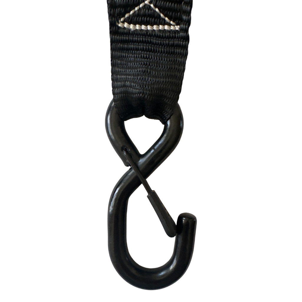 1.6" x 15' Ratchet Tie-Down Set - Pack of 4