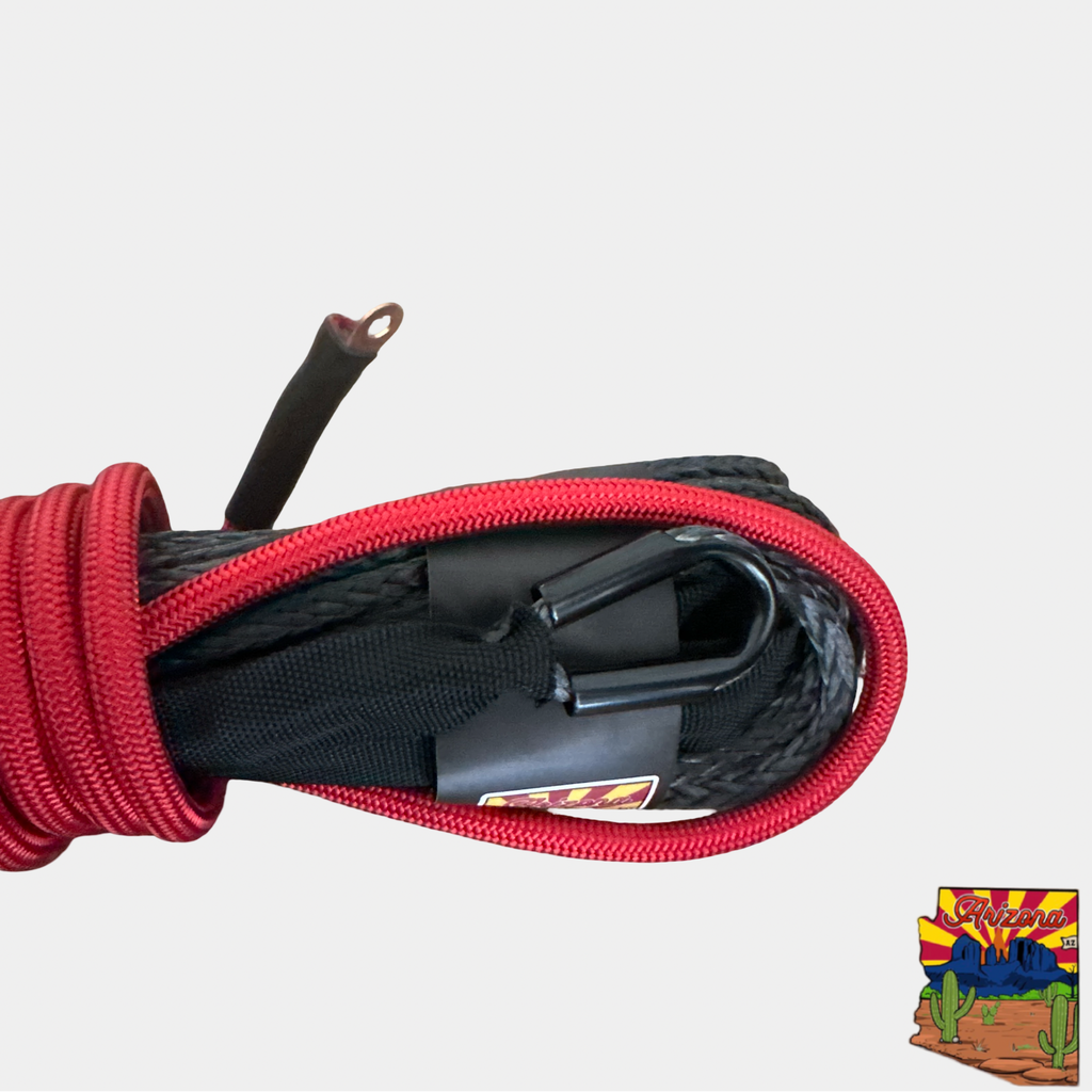 1/4” x 50” Heavy duty SXS synthetic winch line