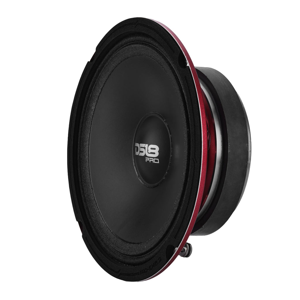 PRO 6.5" Slim Mid-Range Loudspeaker with Water-Resistant Cone | 200W RMS 2-Ohm