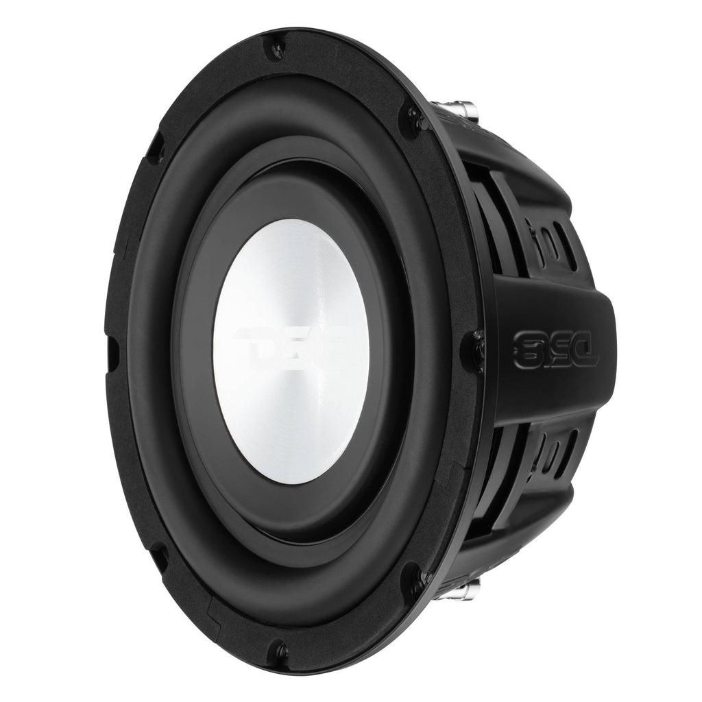 PS Shallow-Mount Water-Resistant 8" Subwoofer | 400W RMS DVC 4-Ohm