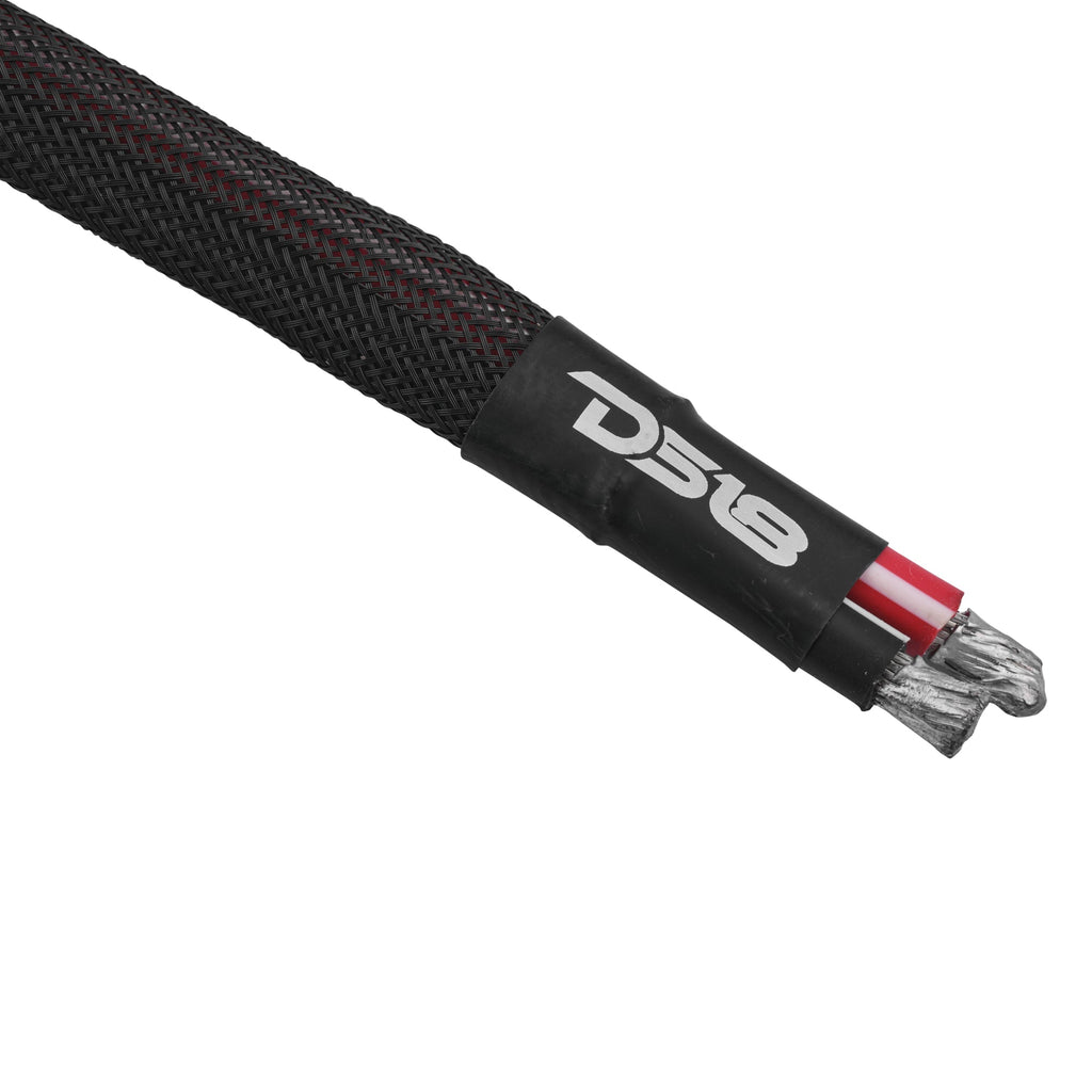 UTV 4-Gauge Power Harness Kit – 12ft Power & Ground Cables with Water-Resistant Fuse Holder for 4-Door UTVs