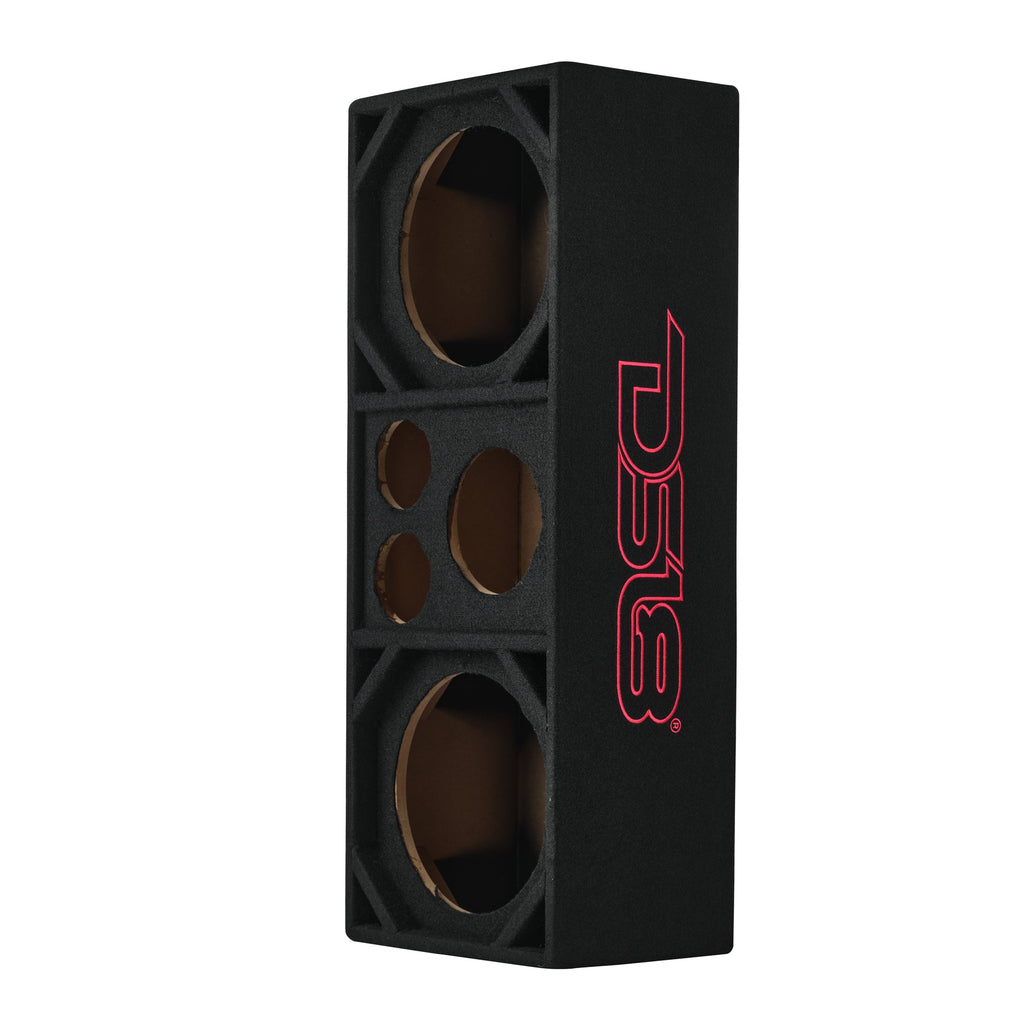 Dual 10” + Dual 4” Tweeter + 2” Driver Ported Empty Voceteo Enclosure | Speakon-Ready