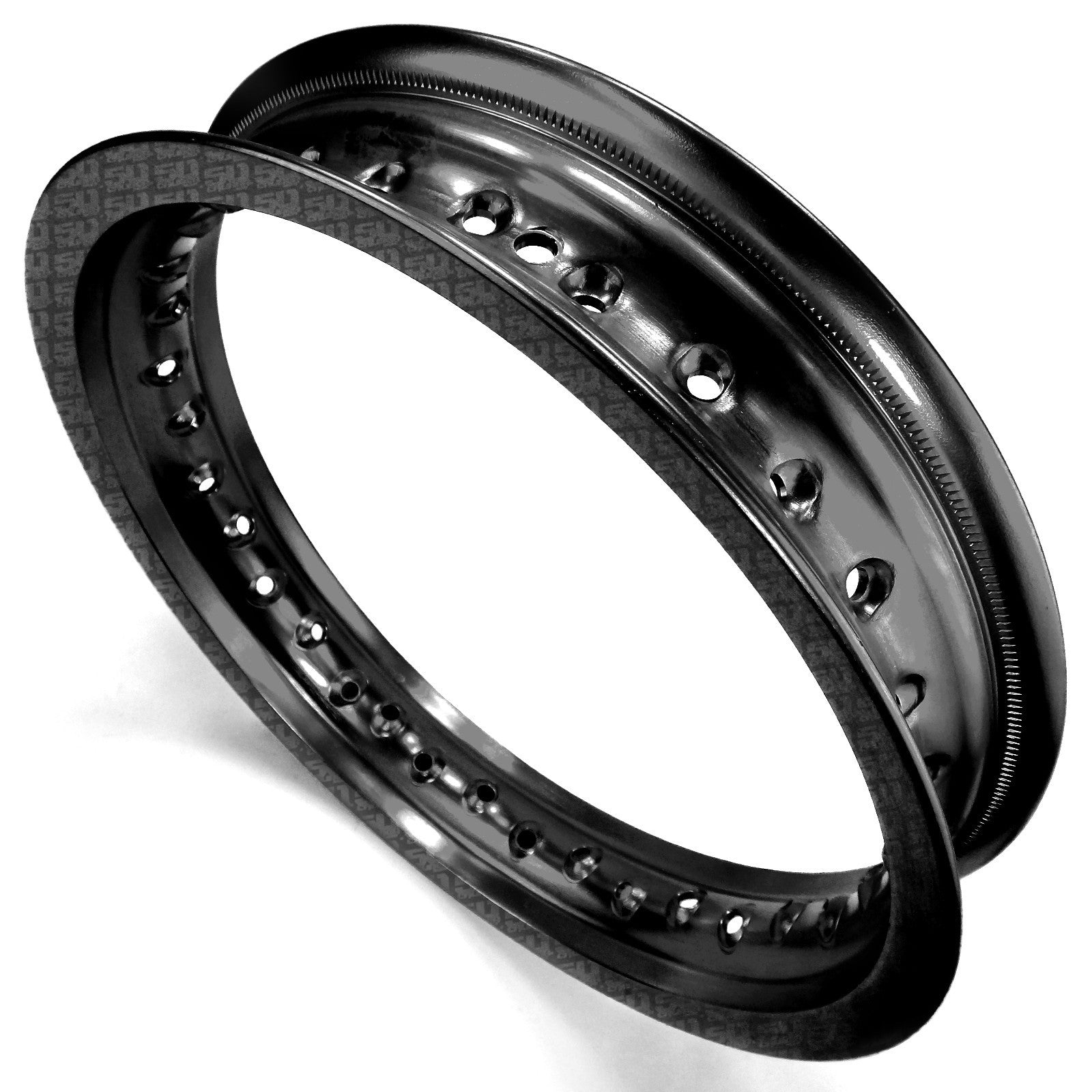2 Pit Bike Rims 10 inch 28 Hole + Spokes