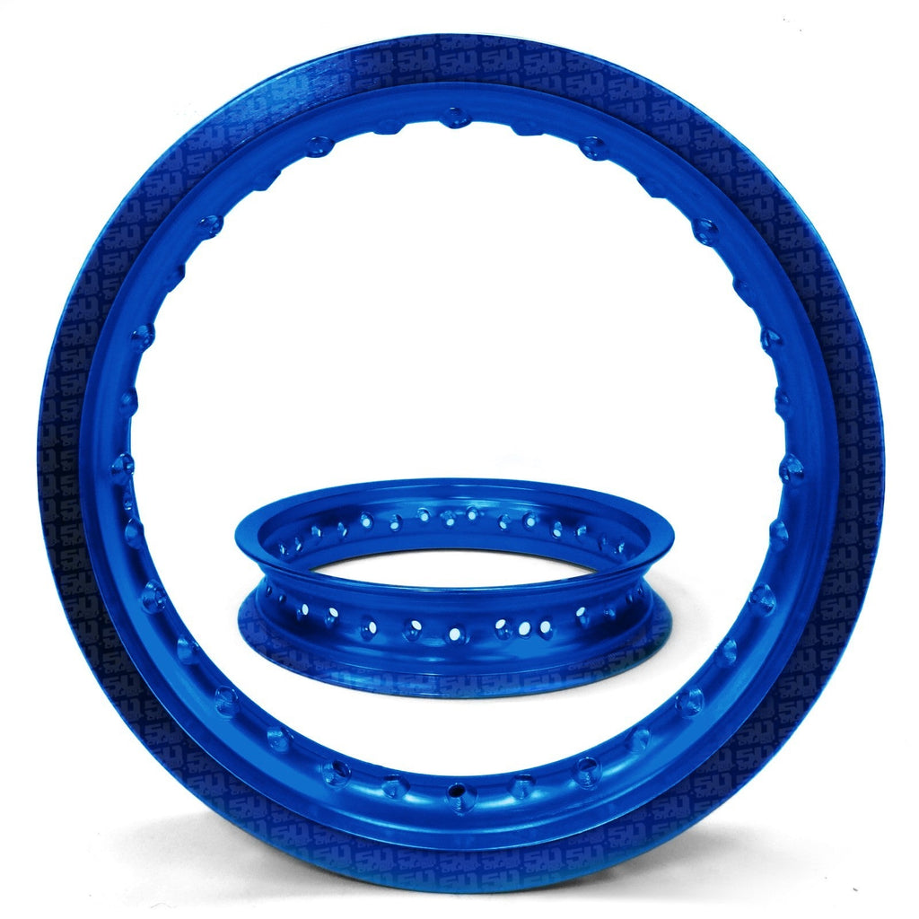 2 Pit Bike Rims 10 inch 28 Hole + Spokes