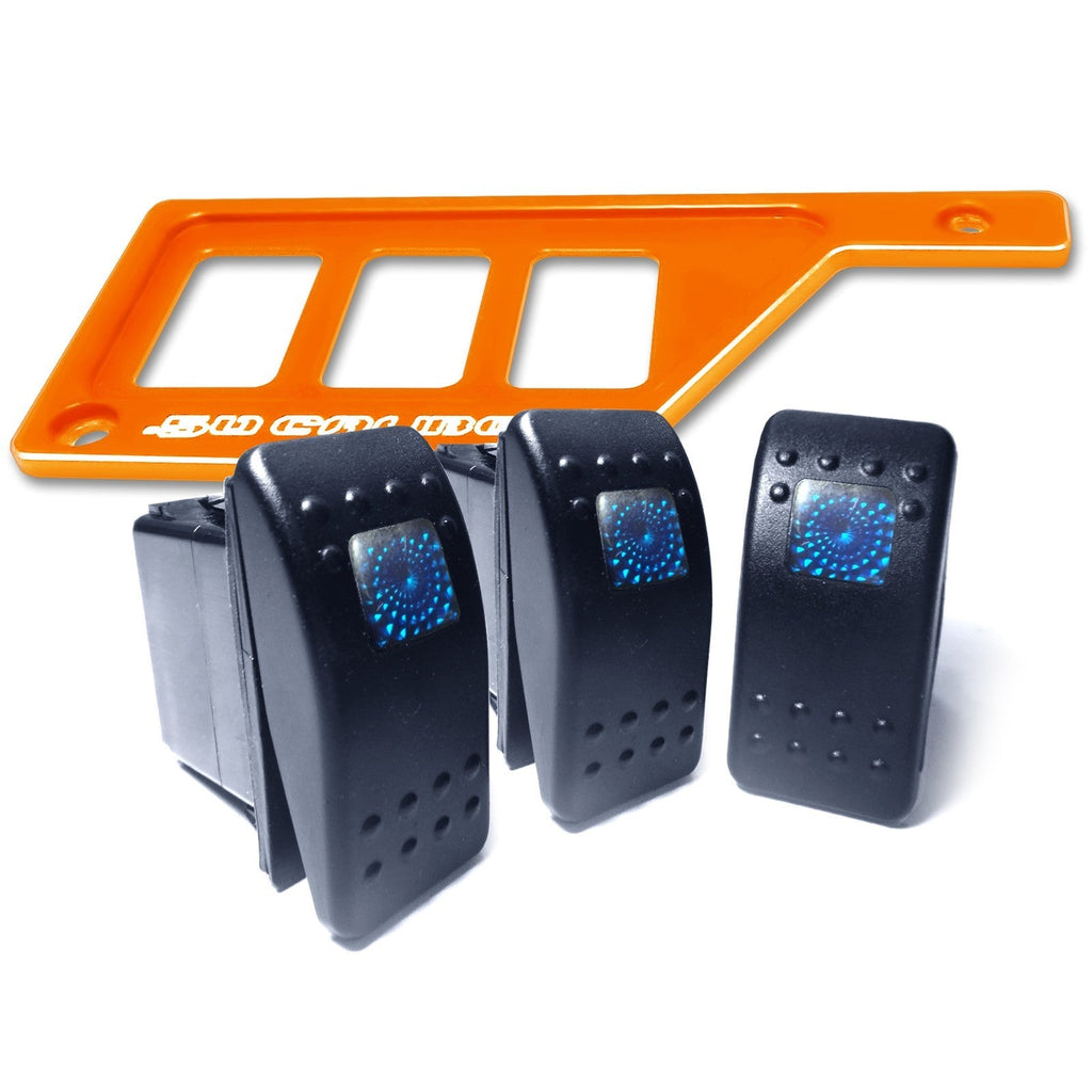 RZR XP1000 Left Side 3 Switch Dash Panel