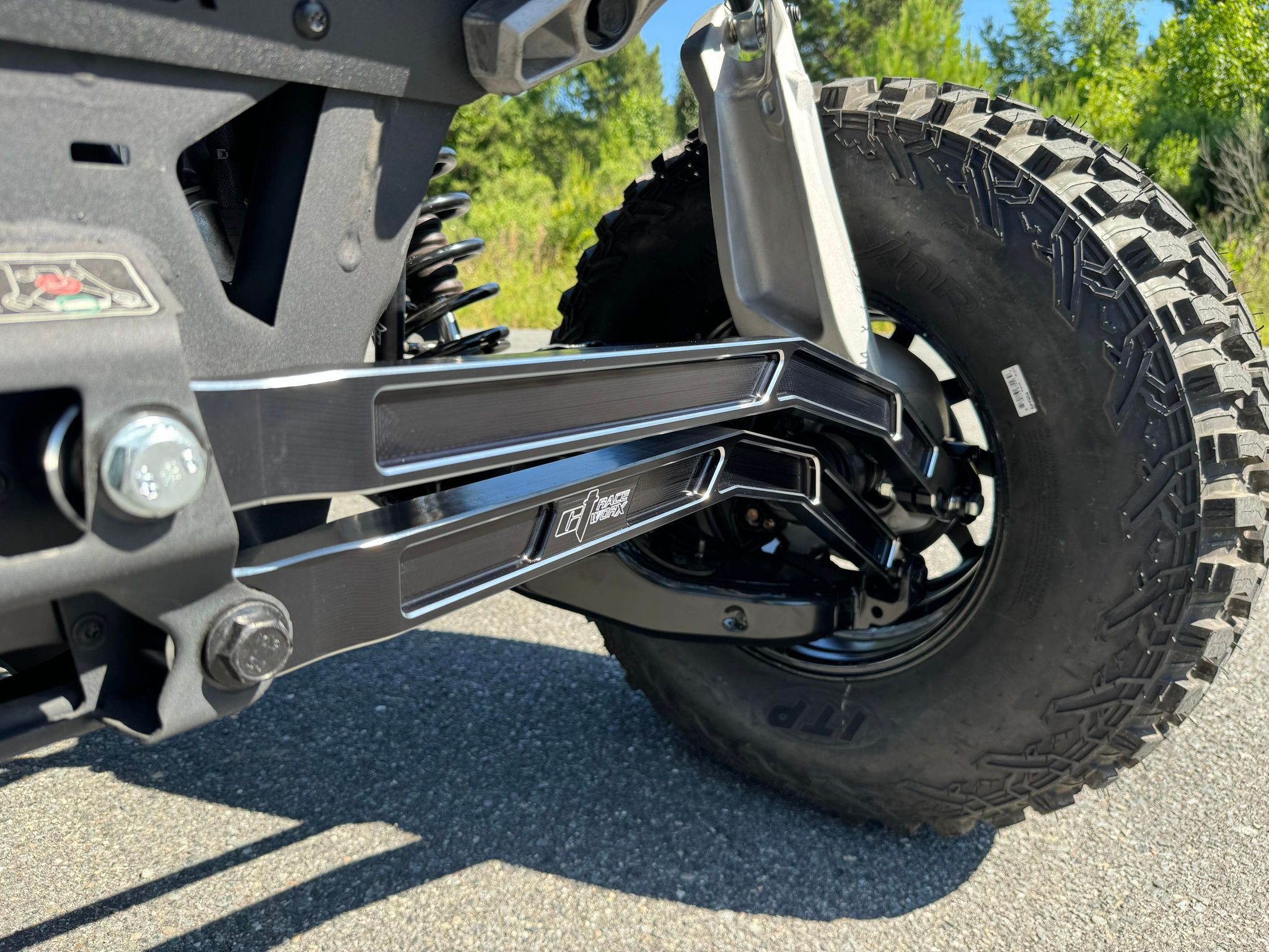 Maverick R Pro Rock High Clearance Billet Radius Rod Kit