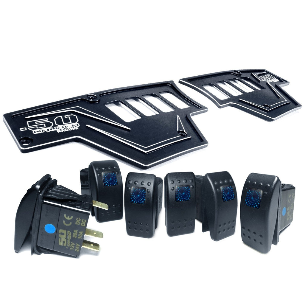 RZR XP1000 8 Switch Dash Panel