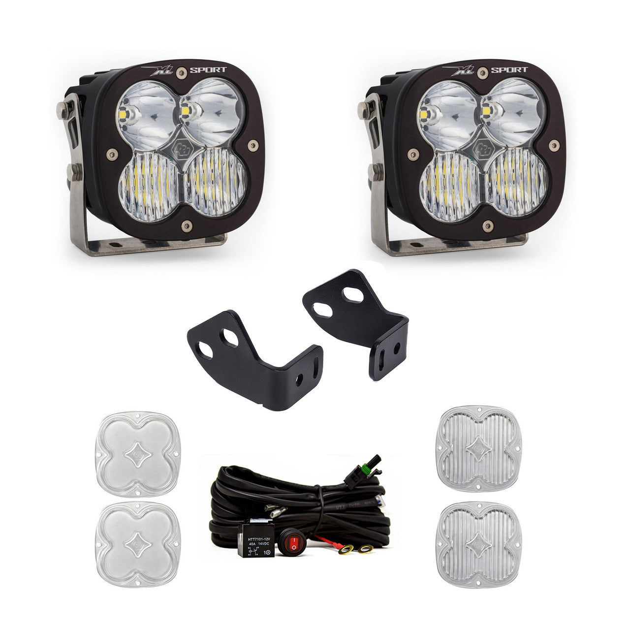 Baja Designs Kawasaki Teryx KRX 1000 A-Pillar Light Kit (2020-2024)