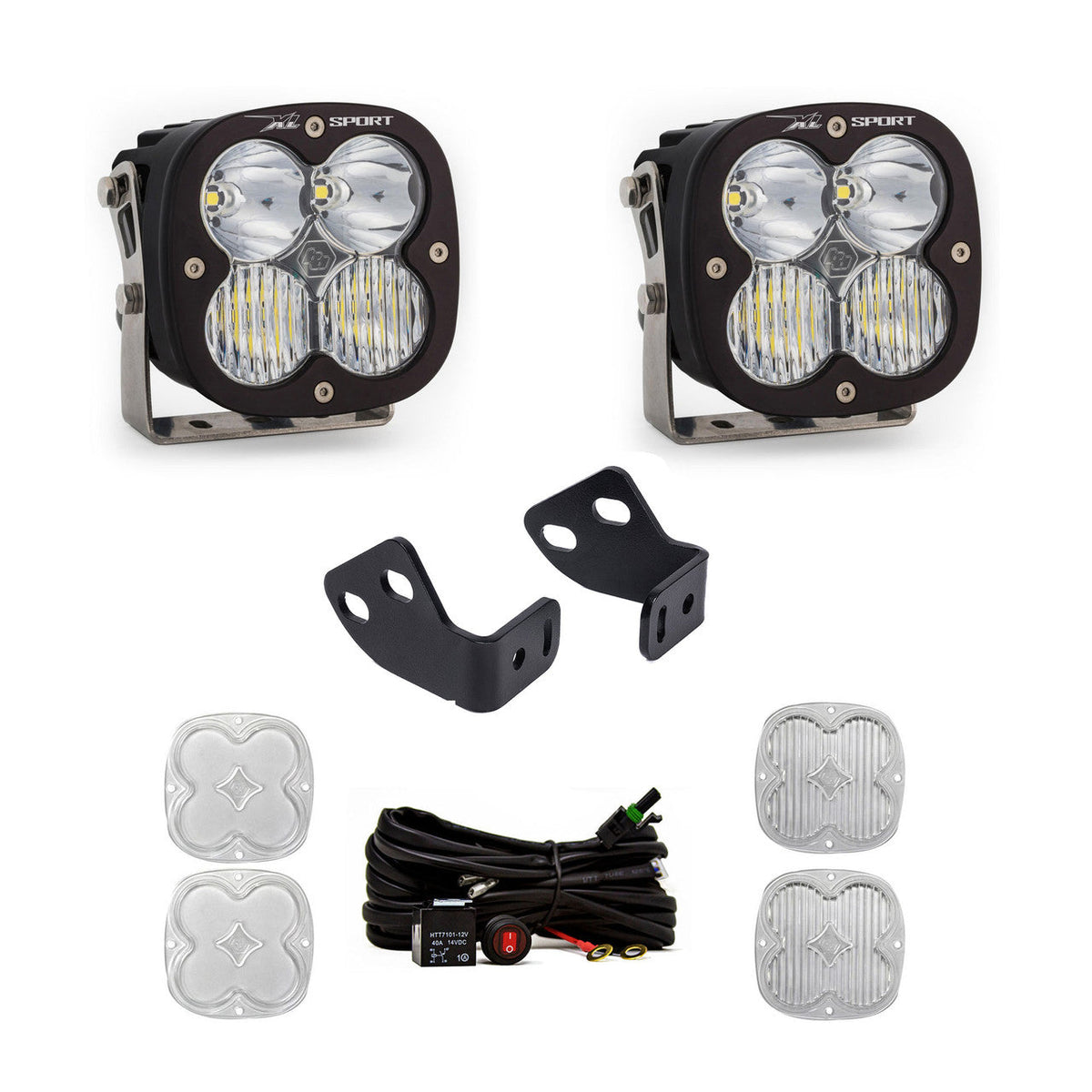 Baja Designs Kawasaki Teryx KRX 1000 A-Pillar Light Kit (2020-2024)