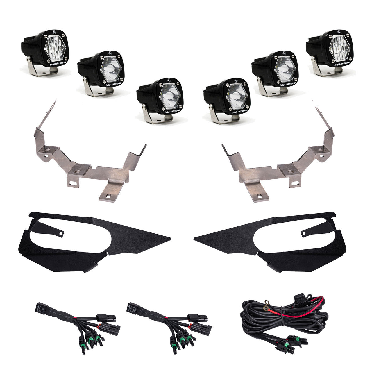 Baja Designs Kawasaki Teryx KRX 1000 Headlight Kit (2023-2024)