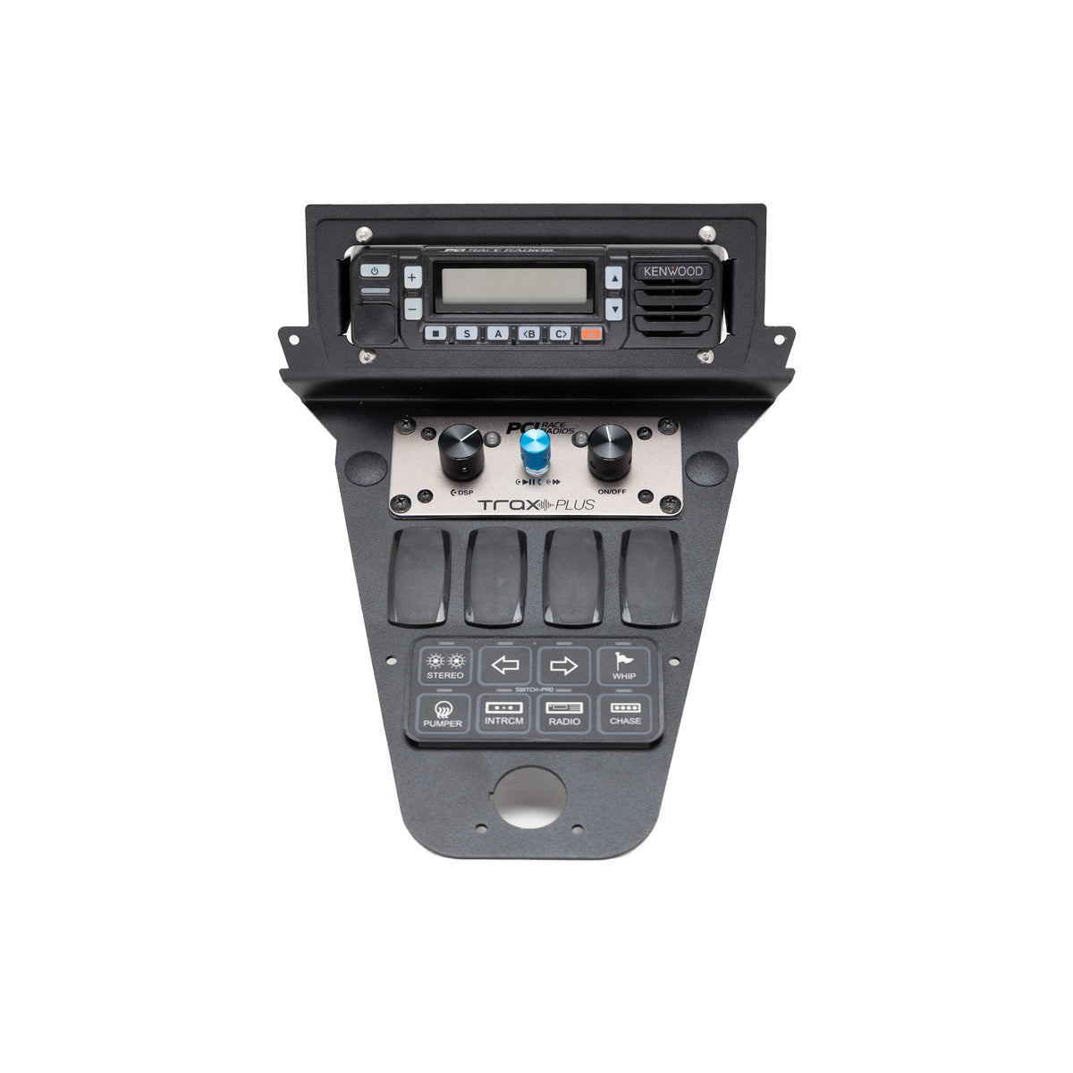 Polaris 2025 RZR Pro R Kenwood Radio and Intercom with Switch Pros Bracket