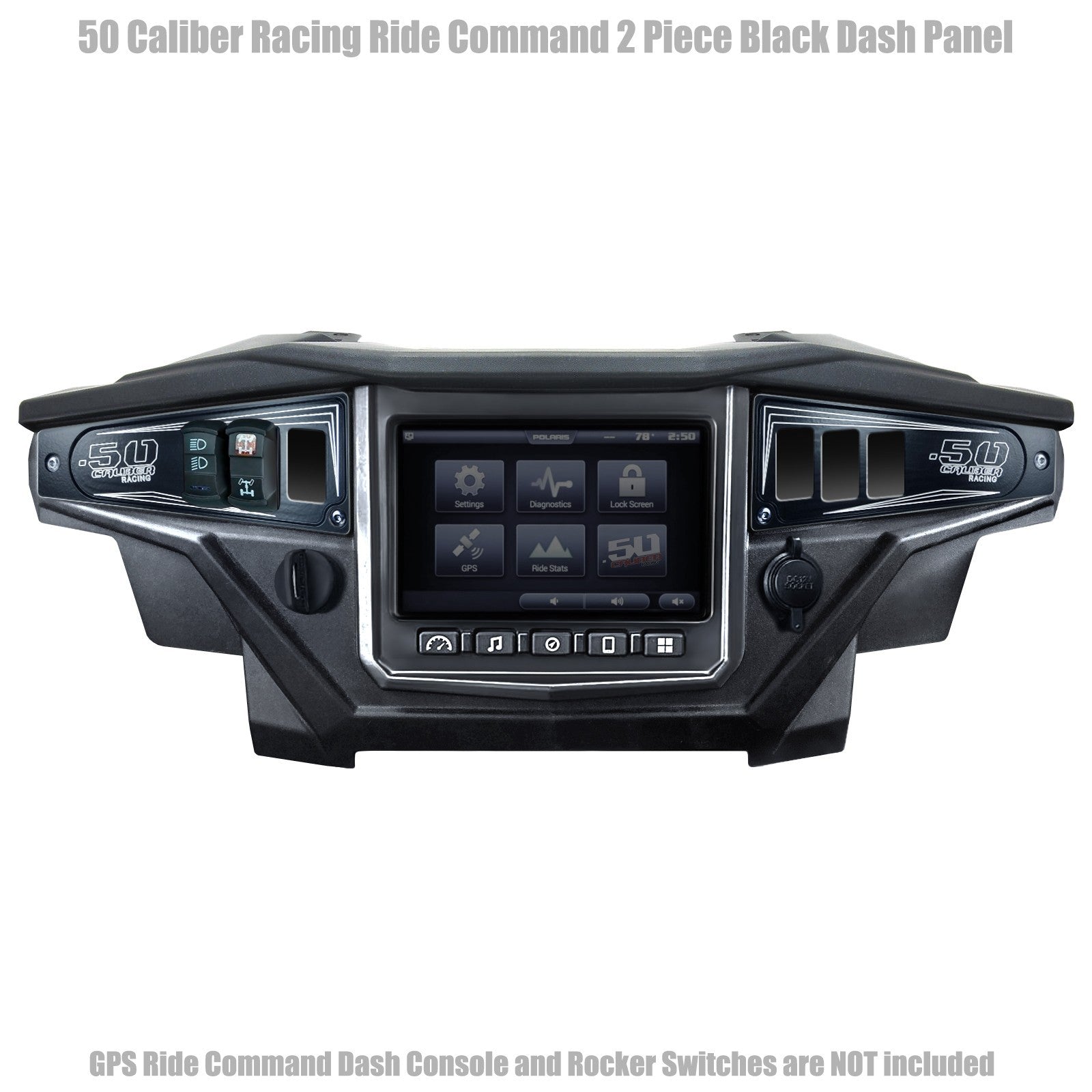 Ride Command XP1000 6 Switch Dash Panel