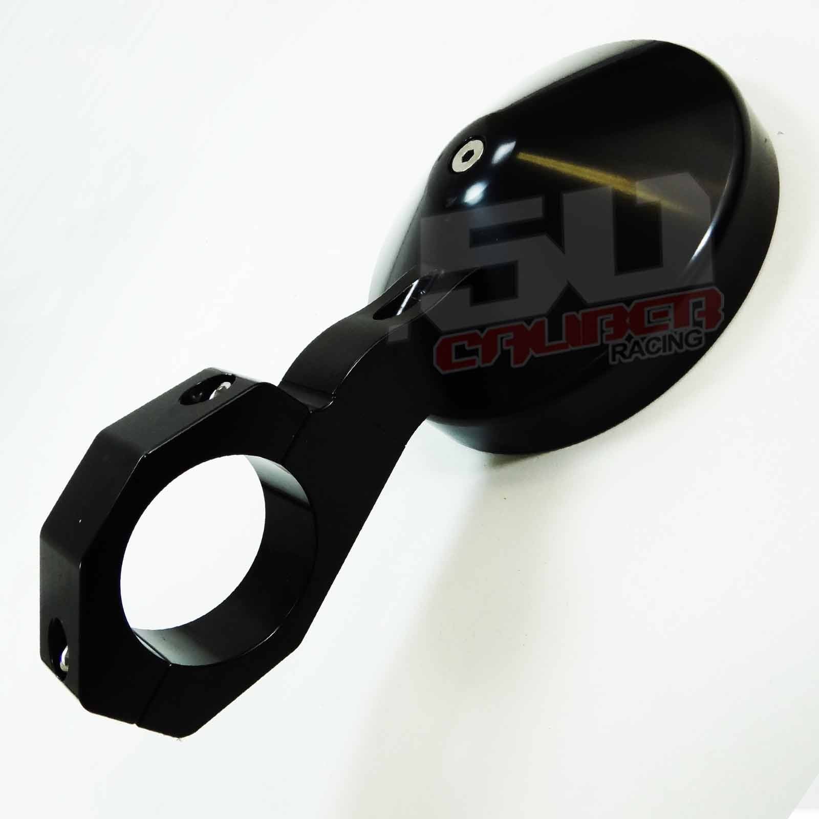 5" Bolt on CNC Mirrors for 1.75 inch tubing