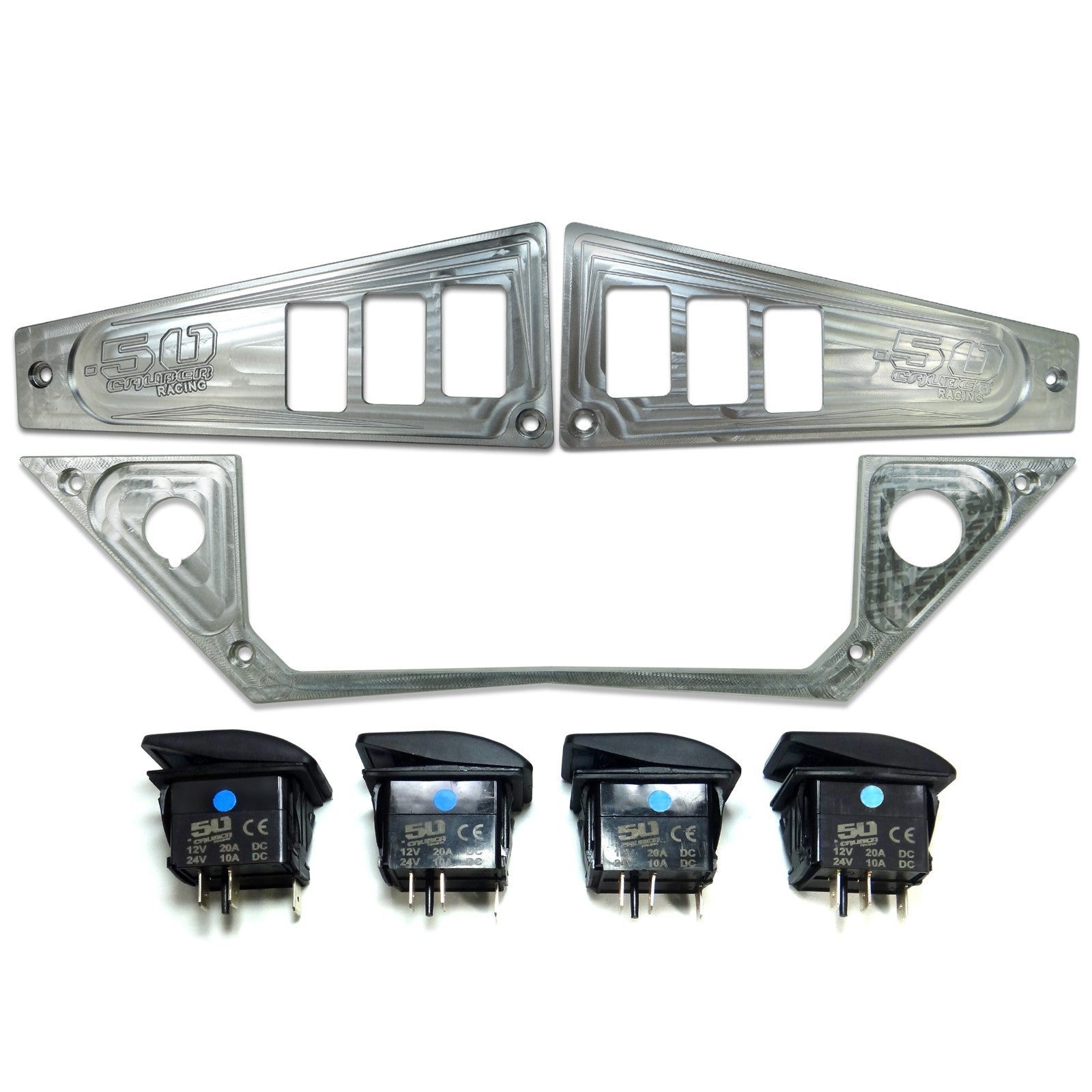Ride Command XP1000 6 Switch Dash Panel
