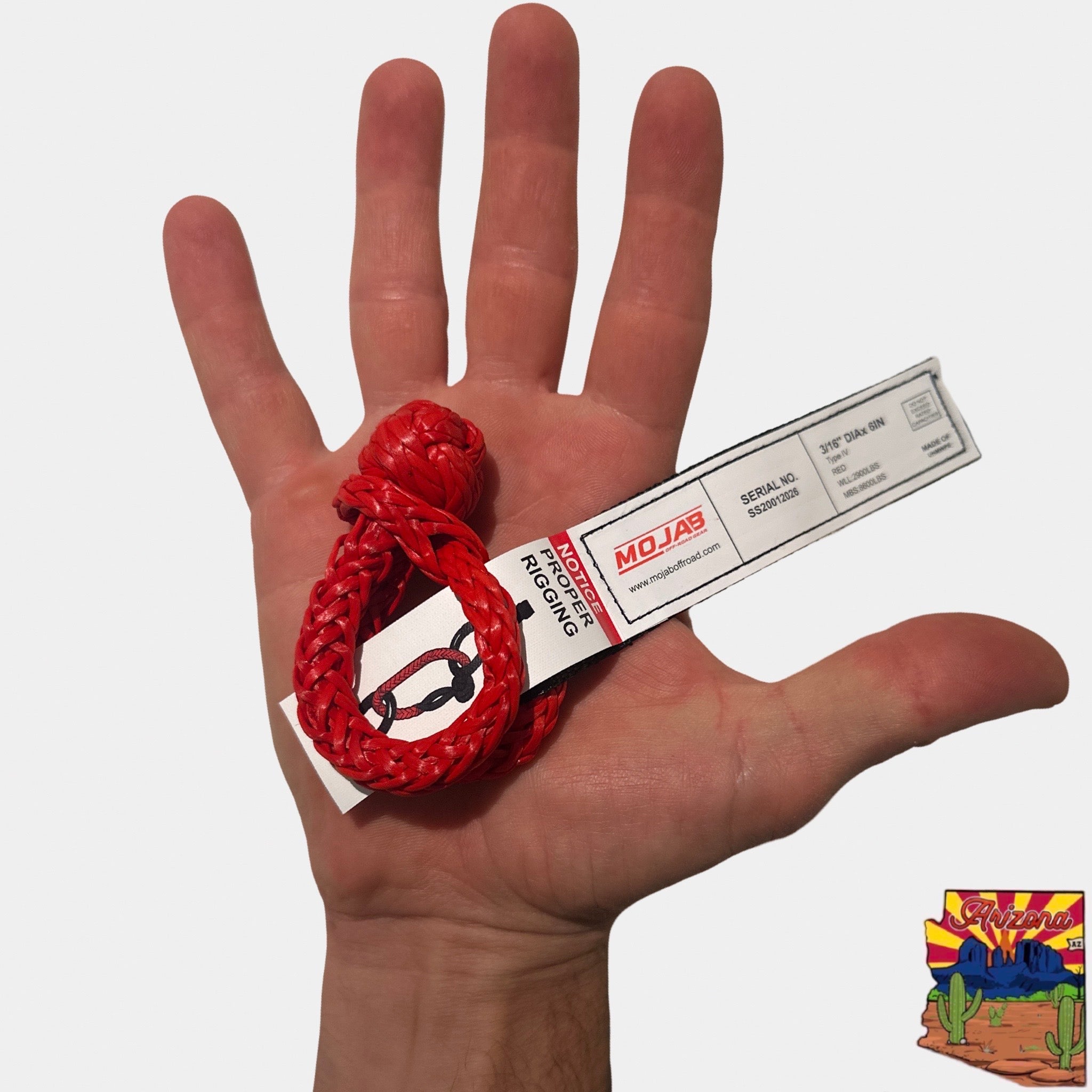 Micro Soft Shackle 3/16'' x 6'' – Keychain & Recovery