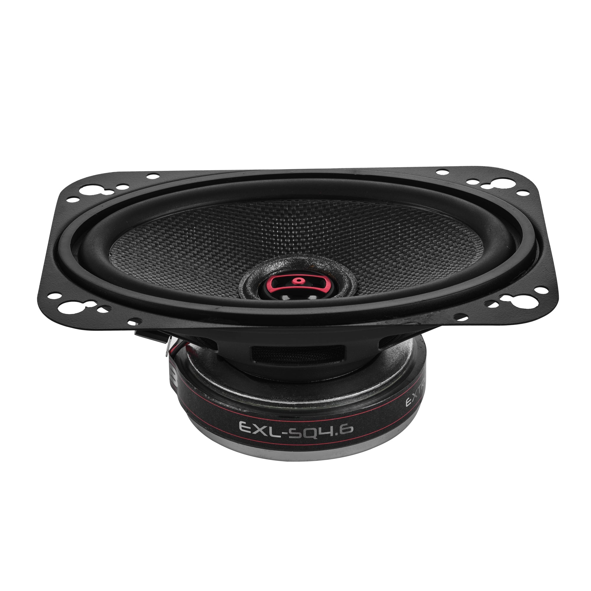 EXL 4x6” 2-Way Coaxial Speaker with Fiber Glass Cone | 60W RMS 3-Ohm