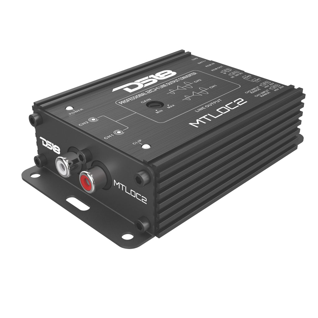 2-Channel High-to-Low Level Line Output Converter with Remote Turn-On