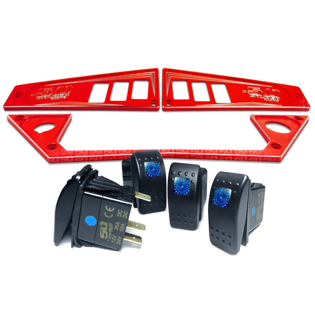 Ride Command XP1000 6 Switch Dash Panel