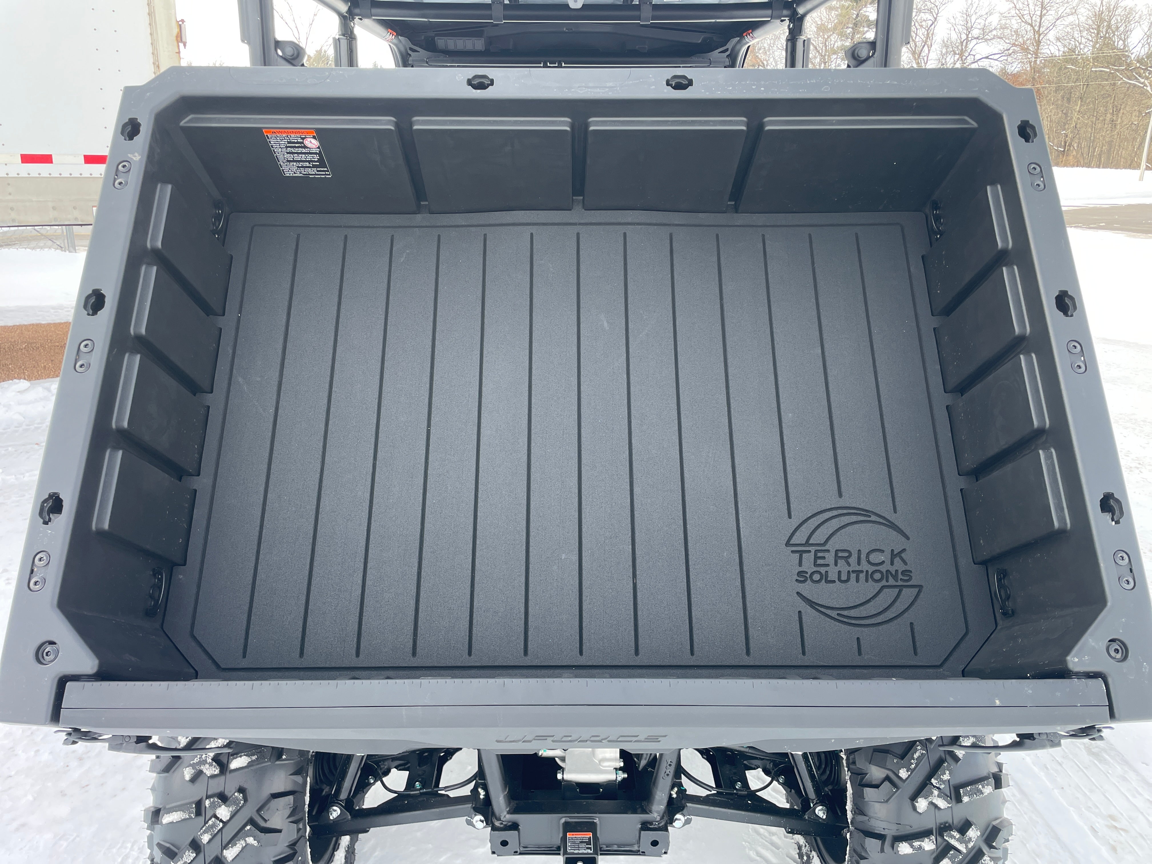 CFMOTO UFORCE 800XL Rubber Floor Mats