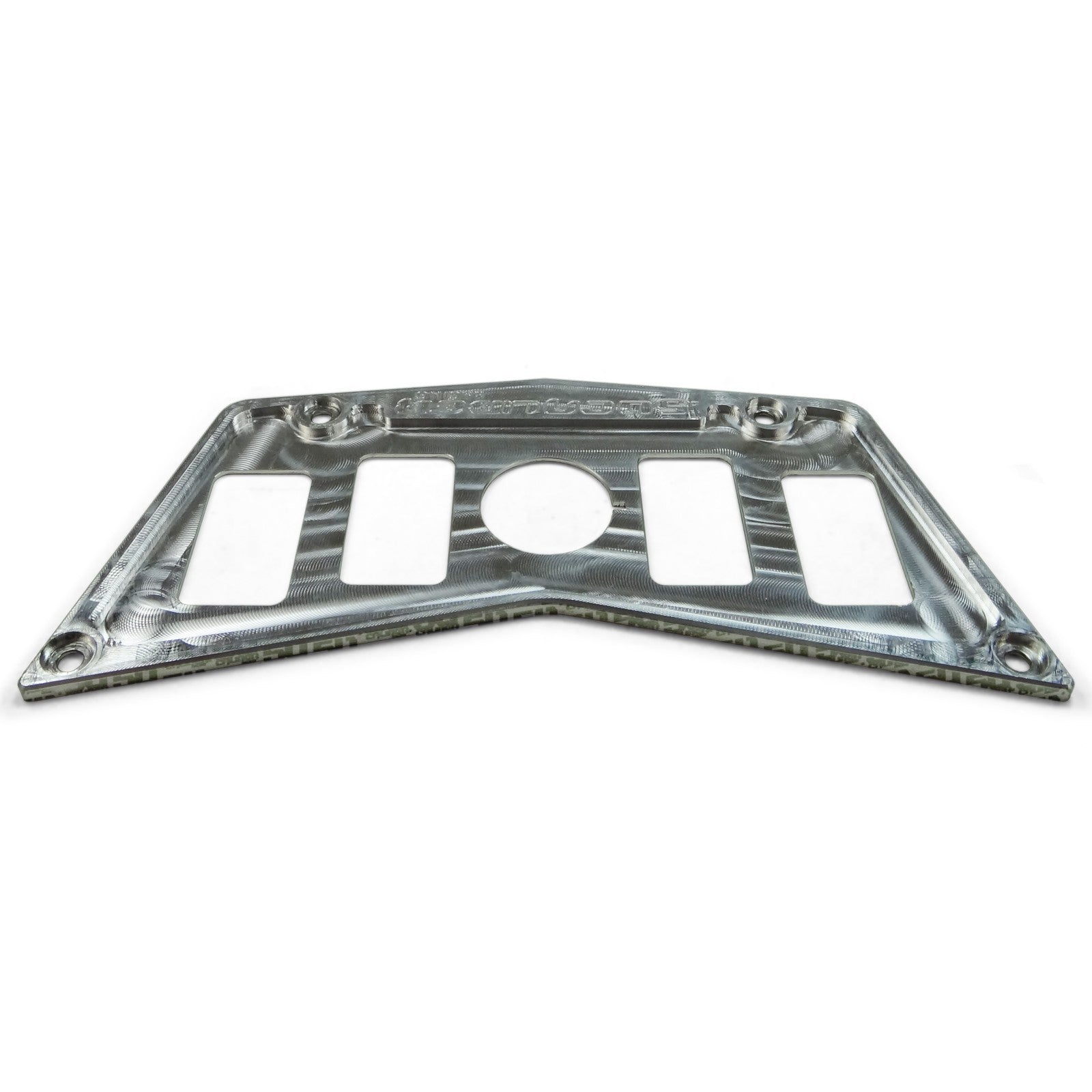 Polaris RZR XP900 800 570 4 Switch Dash Panel Machined Finish