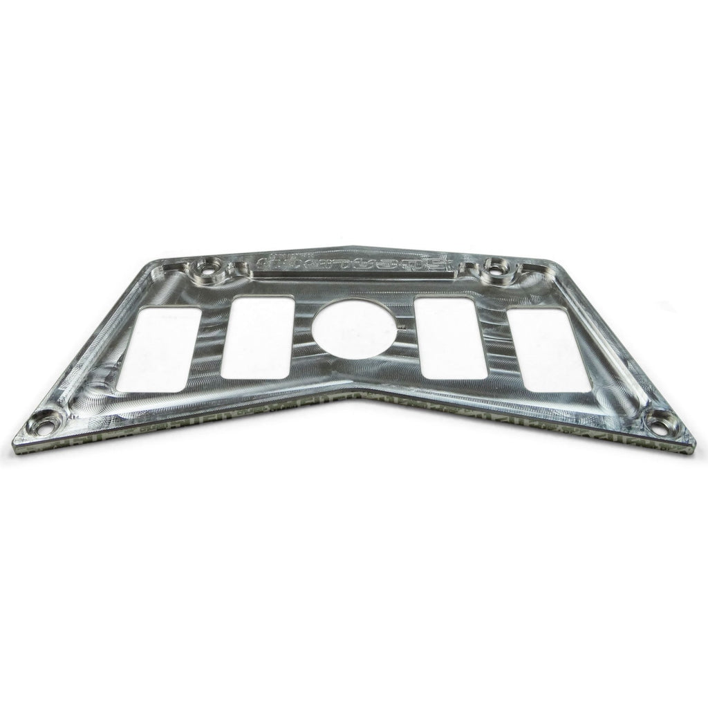 Polaris RZR XP900 800 570 4 Switch Dash Panel Machined Finish