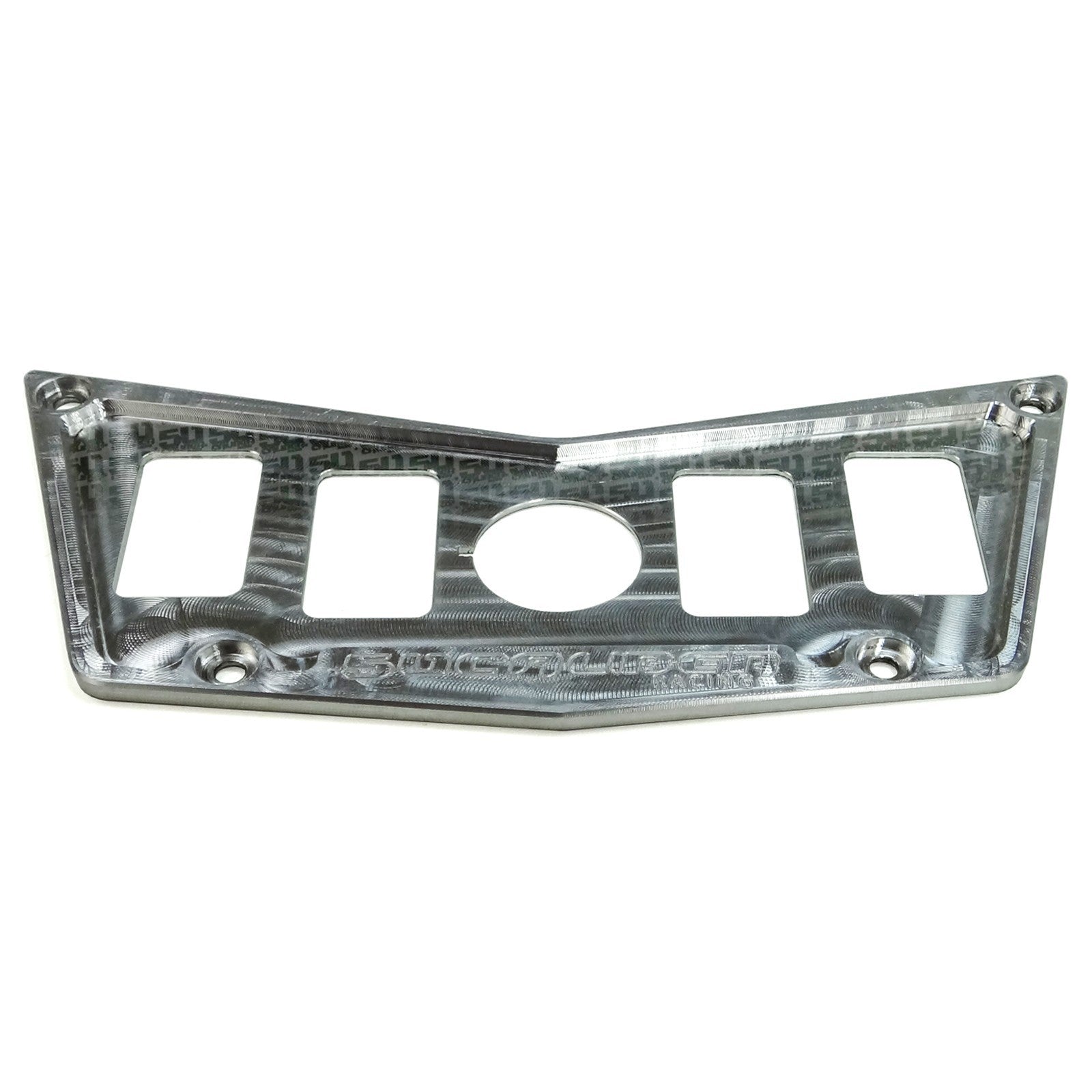 Polaris RZR XP900 800 570 4 Switch Dash Panel Machined Finish
