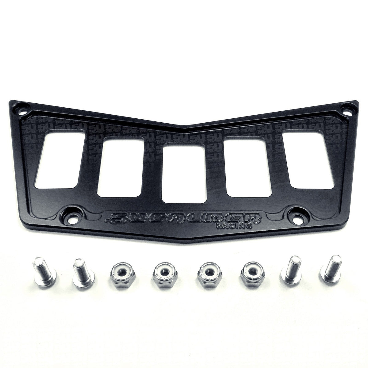 5 Switch Dash Panel Black