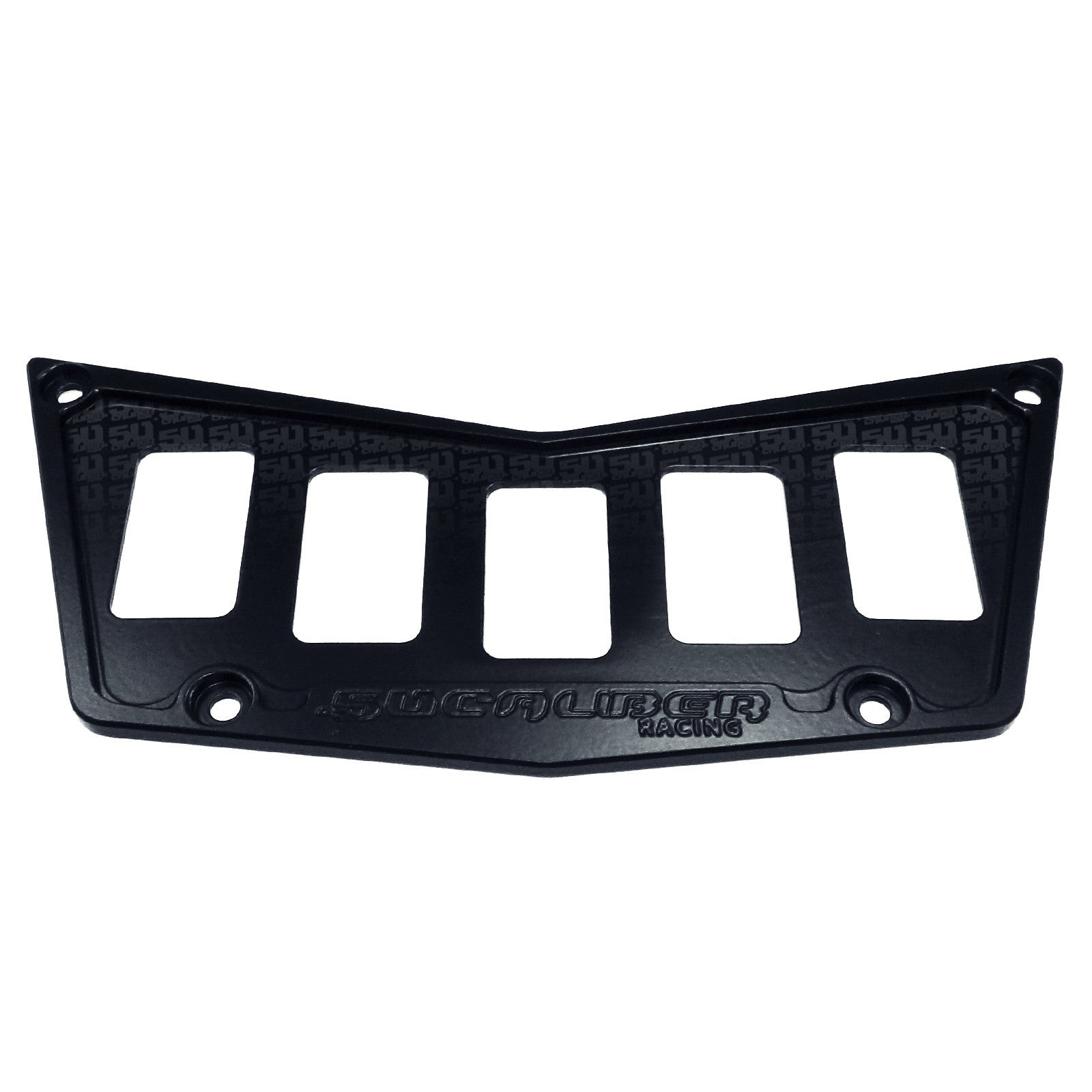 5 Switch Dash Panel Black