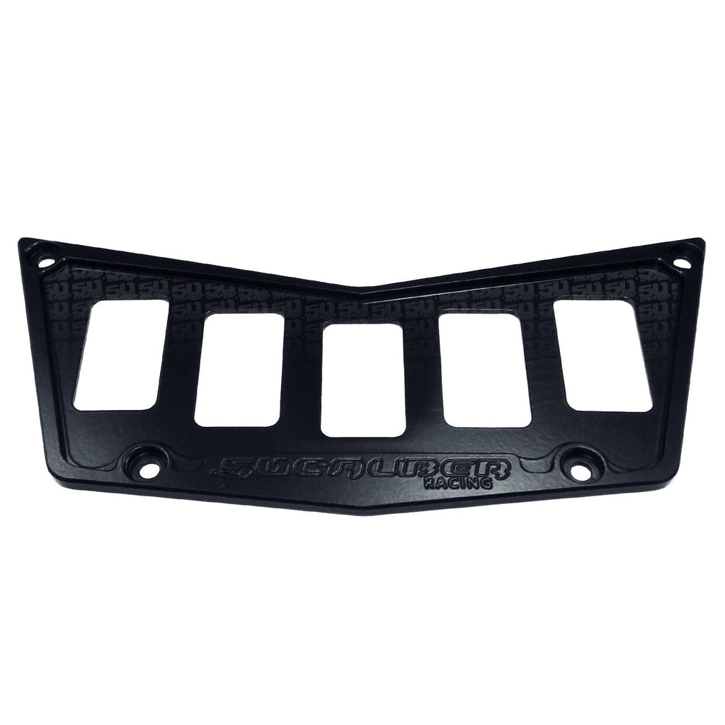 5 Switch Dash Panel Black
