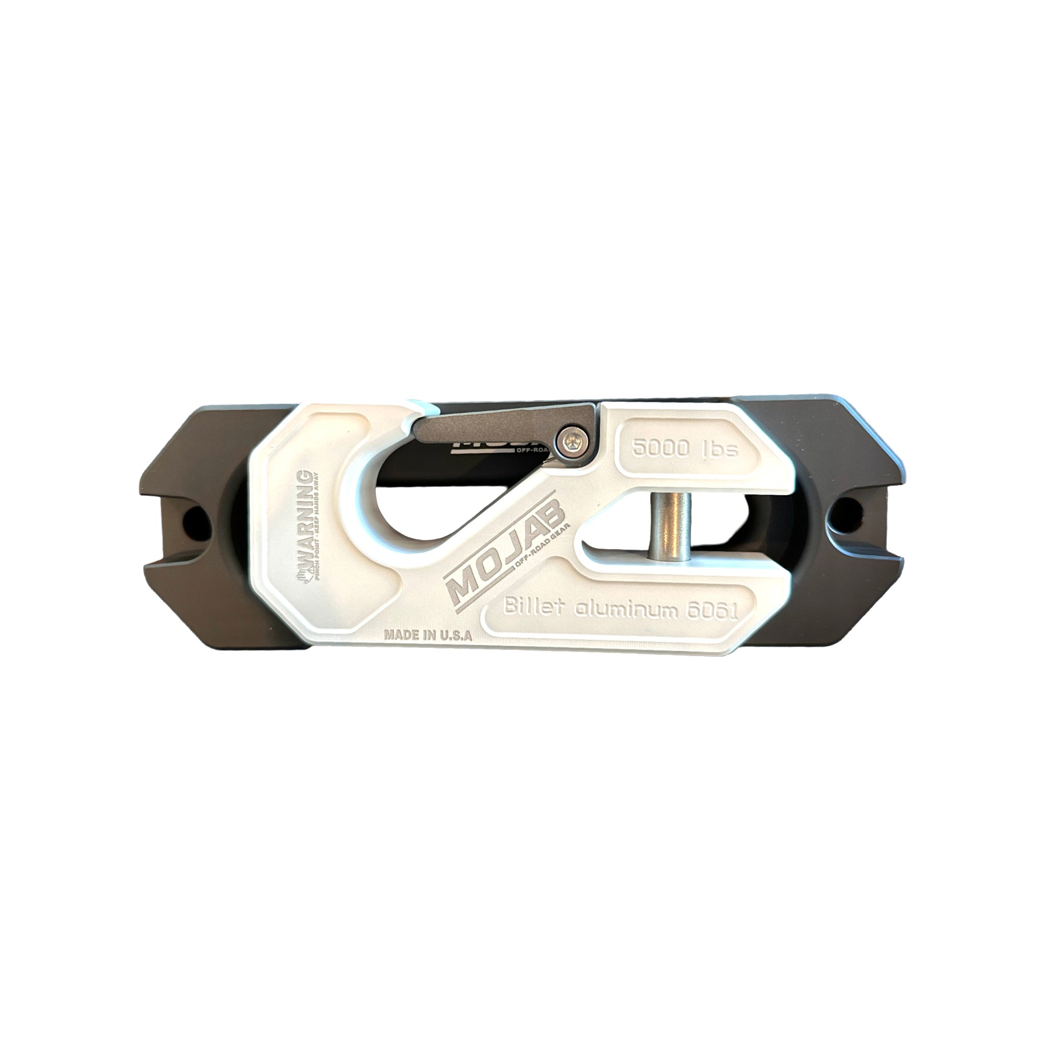 MOJAB UTV/SXS Aluminum Recessed Winch Shackle with Fairlead Kit