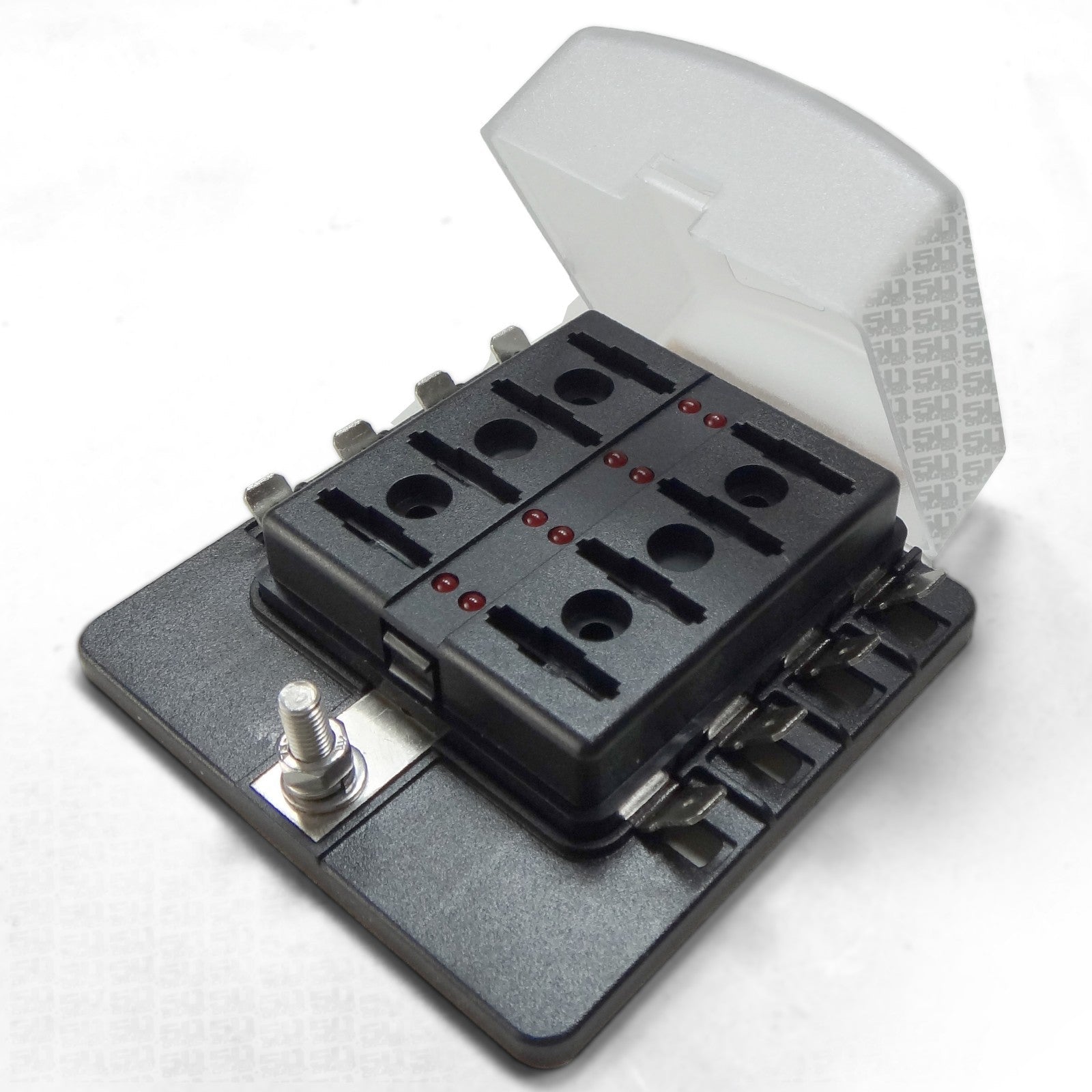 8 Way Standard LED Circuit Blade Fuse Box