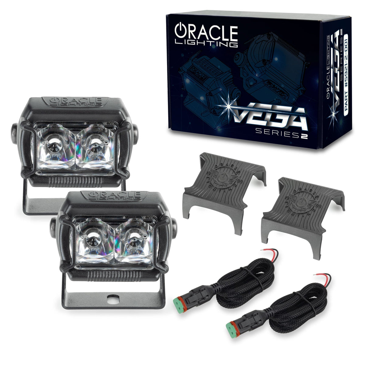 VEGA Series LED Light Pods - 20W/40W Spotlights (Pair)
