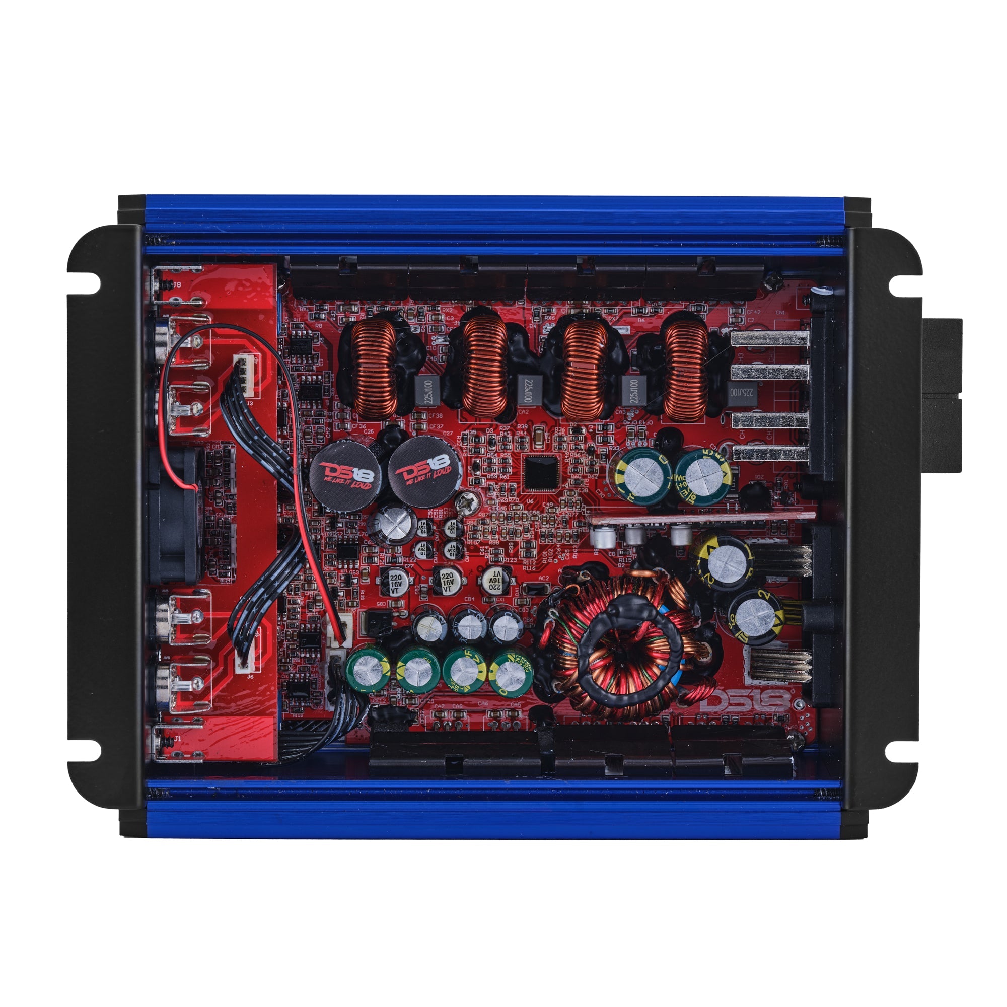 FRP Compact 4-Channel Full-Range Class-D Amplifier | 1200W RMS