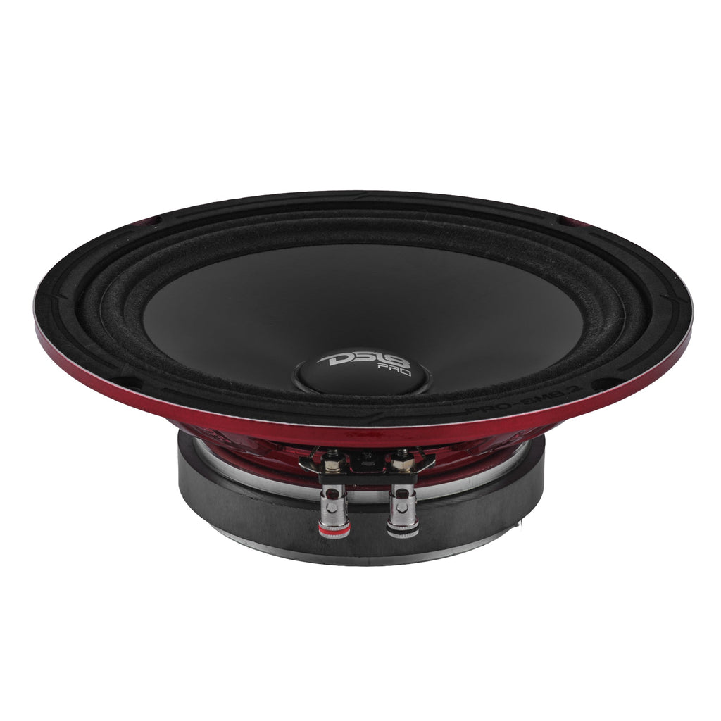 PRO 8" Slim Water-Resistant Mid-Range Loudspeaker | 250W RMS 2-Ohm