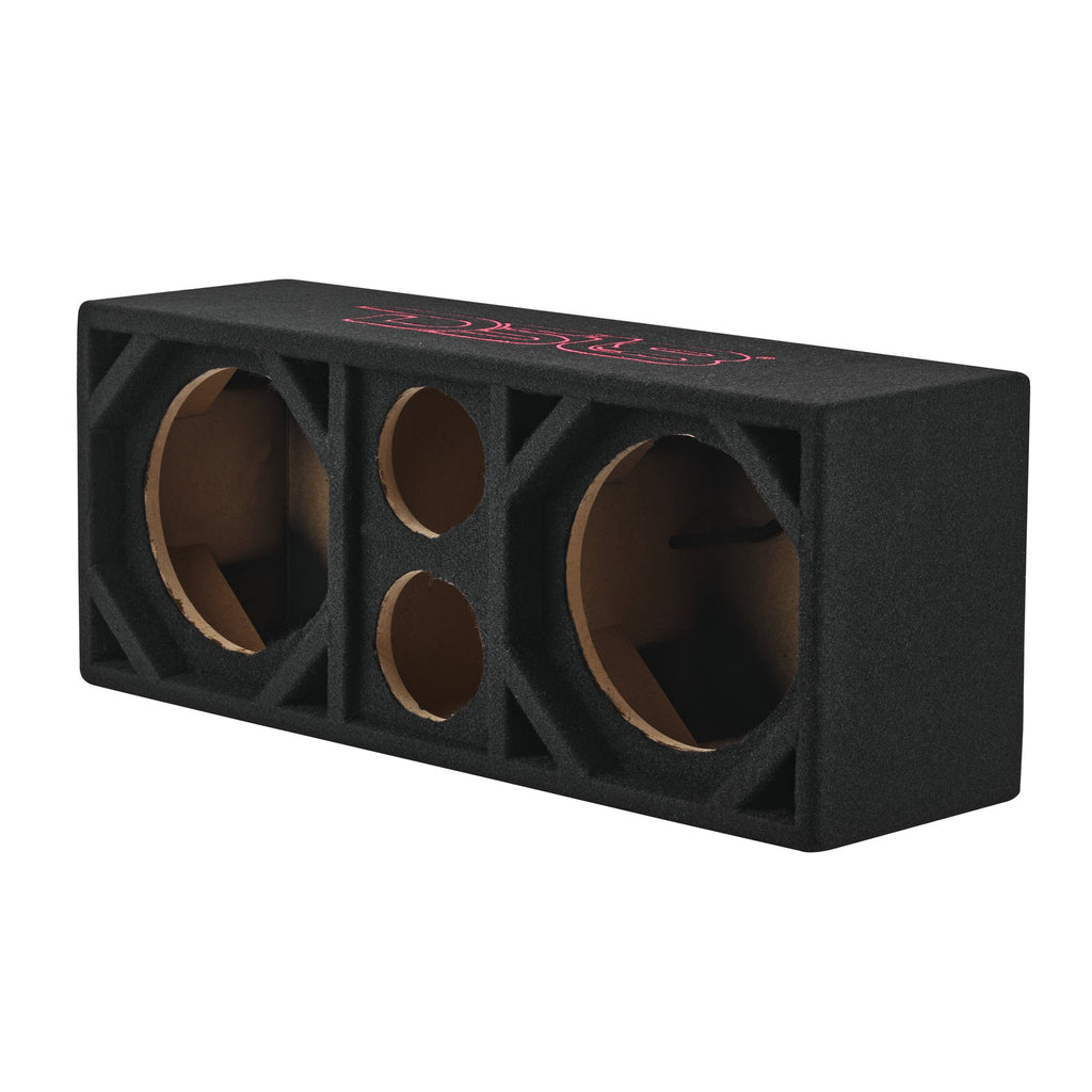 Dual 8” + Dual 4” Tweeter Ported Voceteo Empty Enclosure | Speakon-Ready