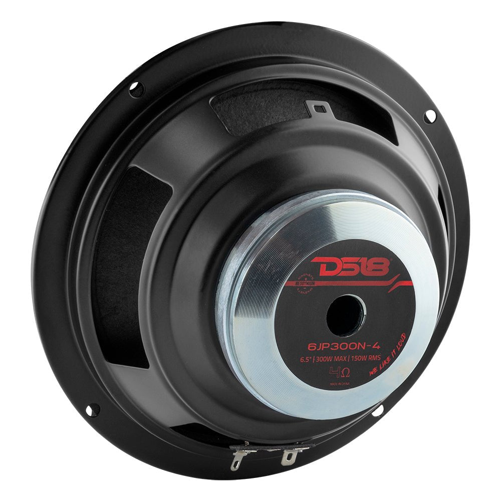 PRO 6.5" Neodymium Full-Range Loudspeaker 150 Watts Rms 4-Ohm (Used in JP6NEO Jeep Enclosures)