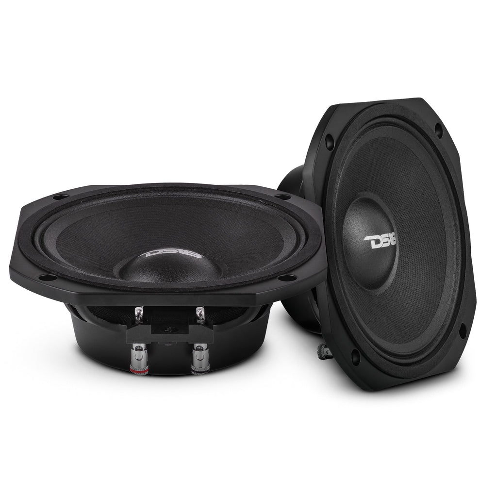 PRO 6.5” Slim Professional Mid-Range Speaker With Neodymium Magnet 180 Watts Rms 8-Ohm - Recommended for Dome and Diffuser Horn (LA)