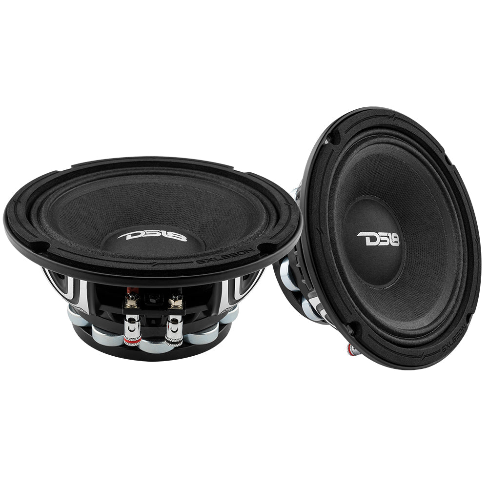 XL 6.5" Neodymium Rings Mid-Range Loudspeaker 325 Watts Rms 8-Ohm