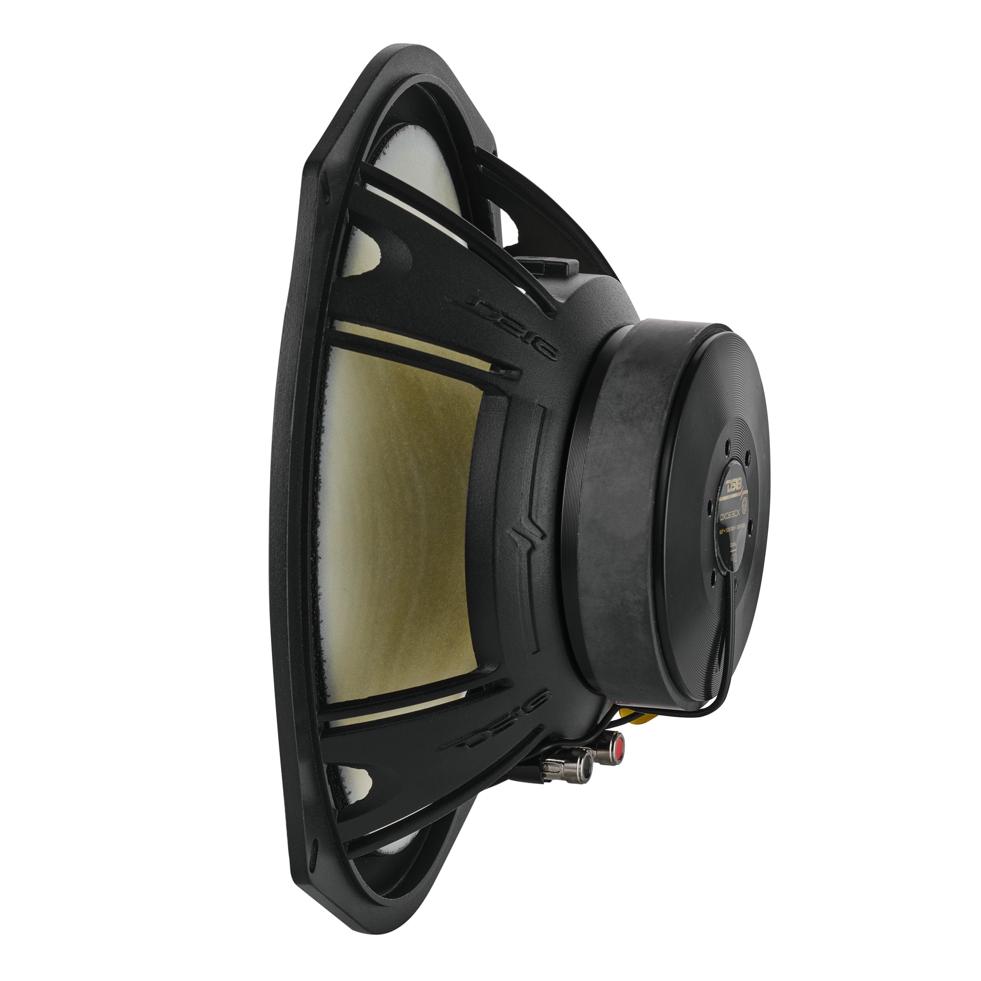 DXQ 6x9" 2-Way Coaxial Speaker with Yellow Straw and Composite Foam Cone | 150W RMS 4-Ohm