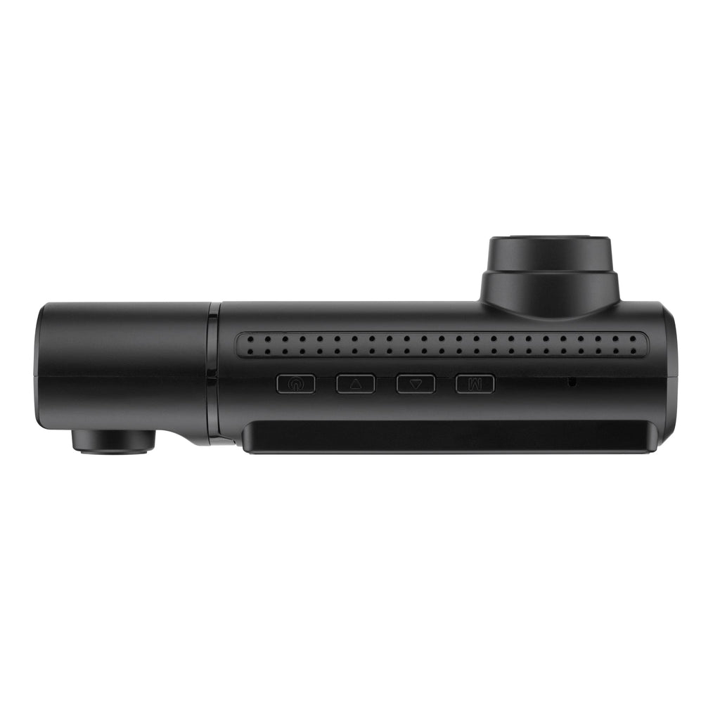 4K Triple Dash Camera with Front, In-Cabin and Rear Cameras, Wi-Fi, GPS and 3.16” IPS Display