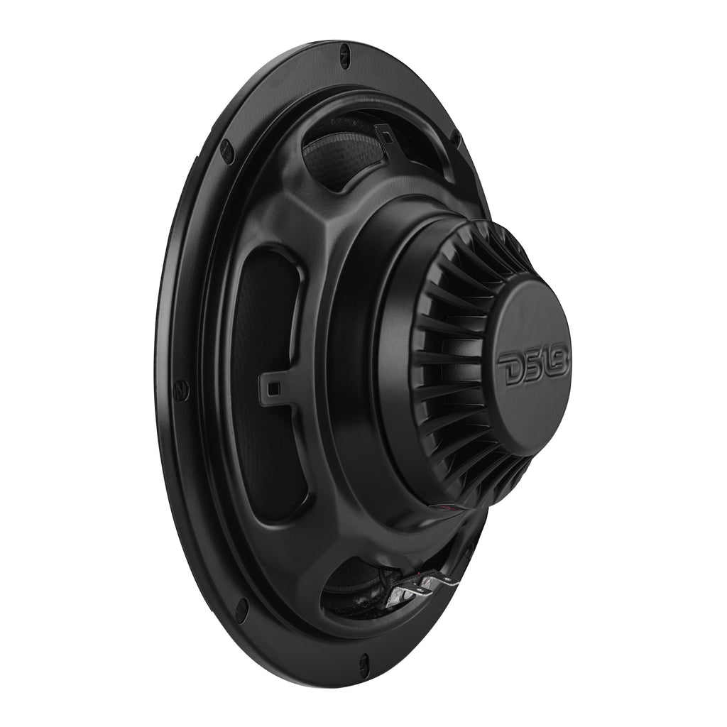 8” Slim Motorcycle & Motorsports Loudspeaker With Neodymium Magnet and Water Resistant Carbon Fiber Cone | 200W RMS 2-Ohm