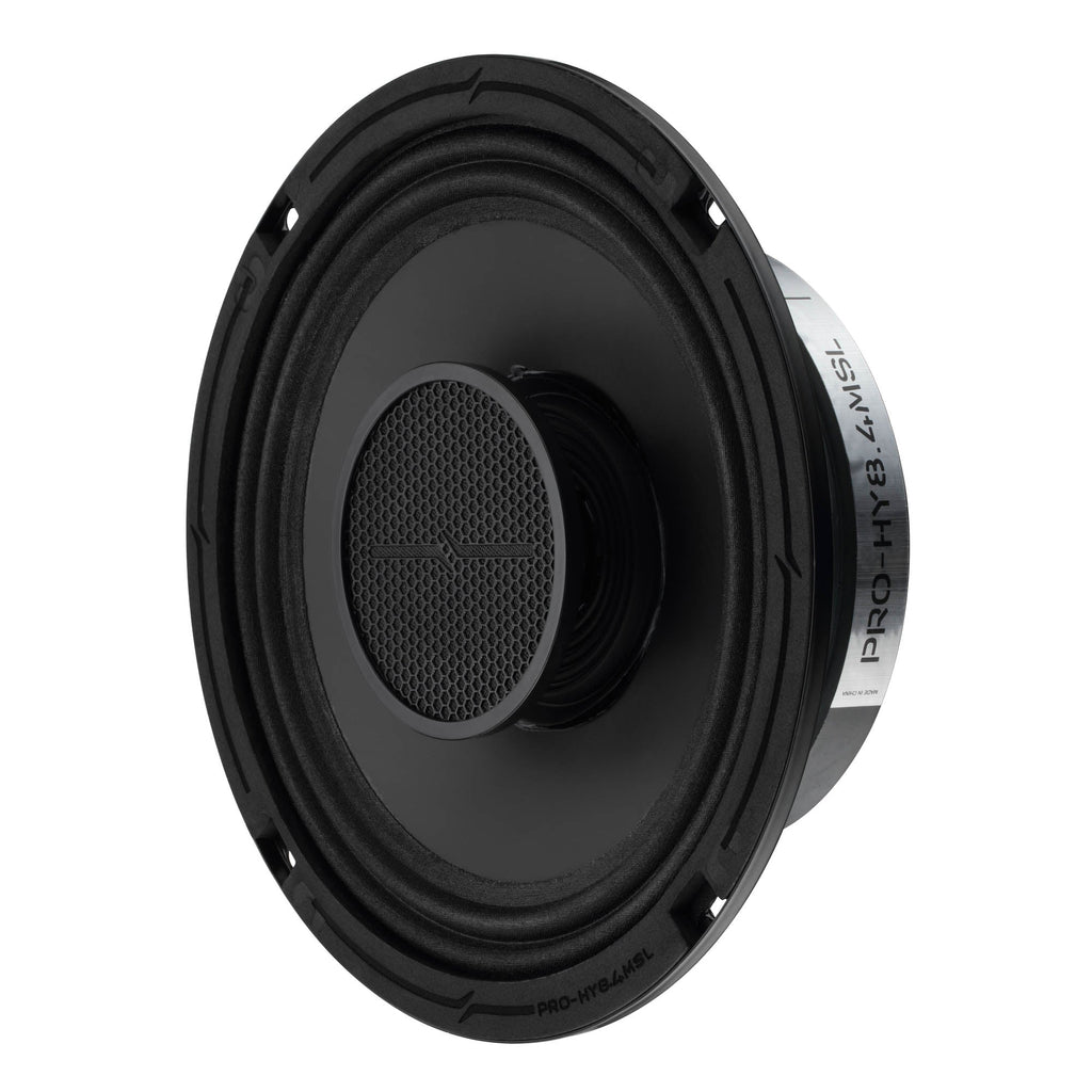 PRO 8" Shallow Coaxial Hybrid Mid-Range Loudspeaker with Built-in Driver | 200W RMS 4-Ohm