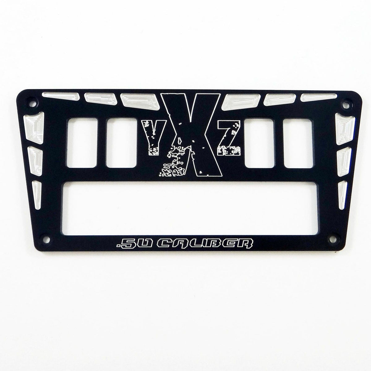 YXZ 1000R Custom CNC 4 Switch Dash Panel