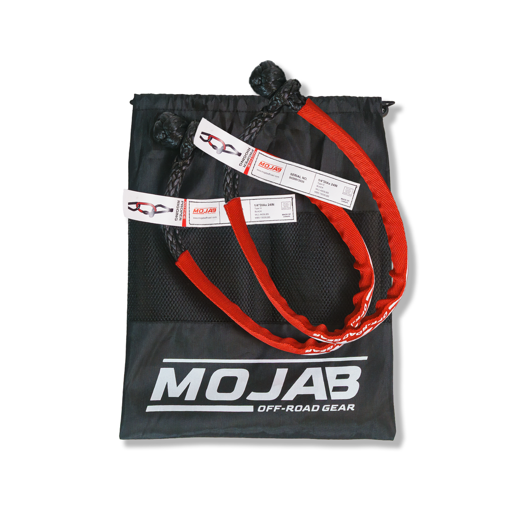 Soft Shackle 1/4'' x 24'' Set of 2 Shackles